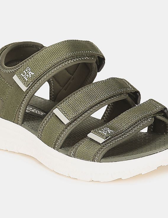 U.S. Polo Assn. Men Open Toe Non-Skid Lightweight Trexim Sandals