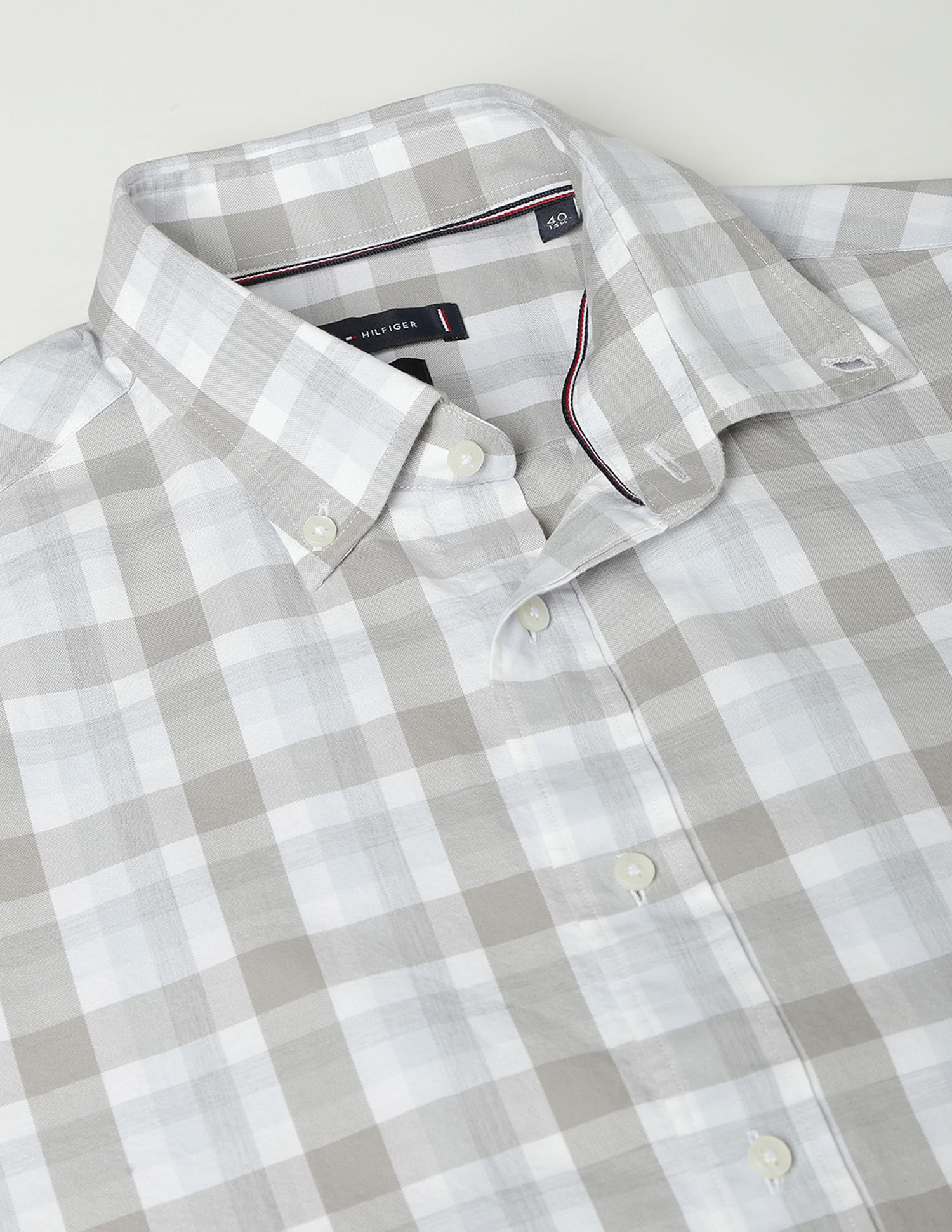 Tommy Hilfiger Tartan Check Cotton Twill Shirt
