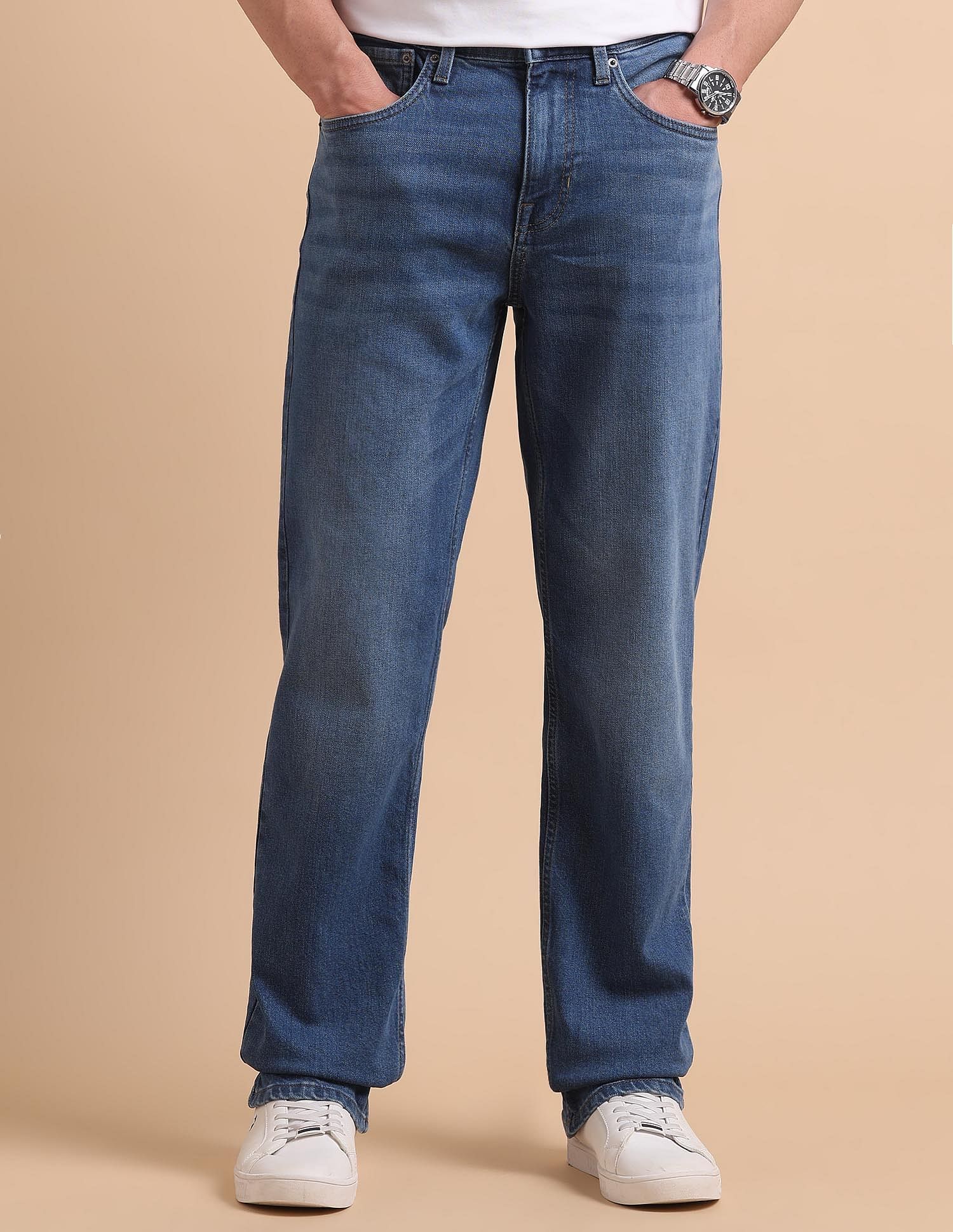 U.S. Polo Assn. Denim Co. Shawn Relaxed Fit Blue Jeans
