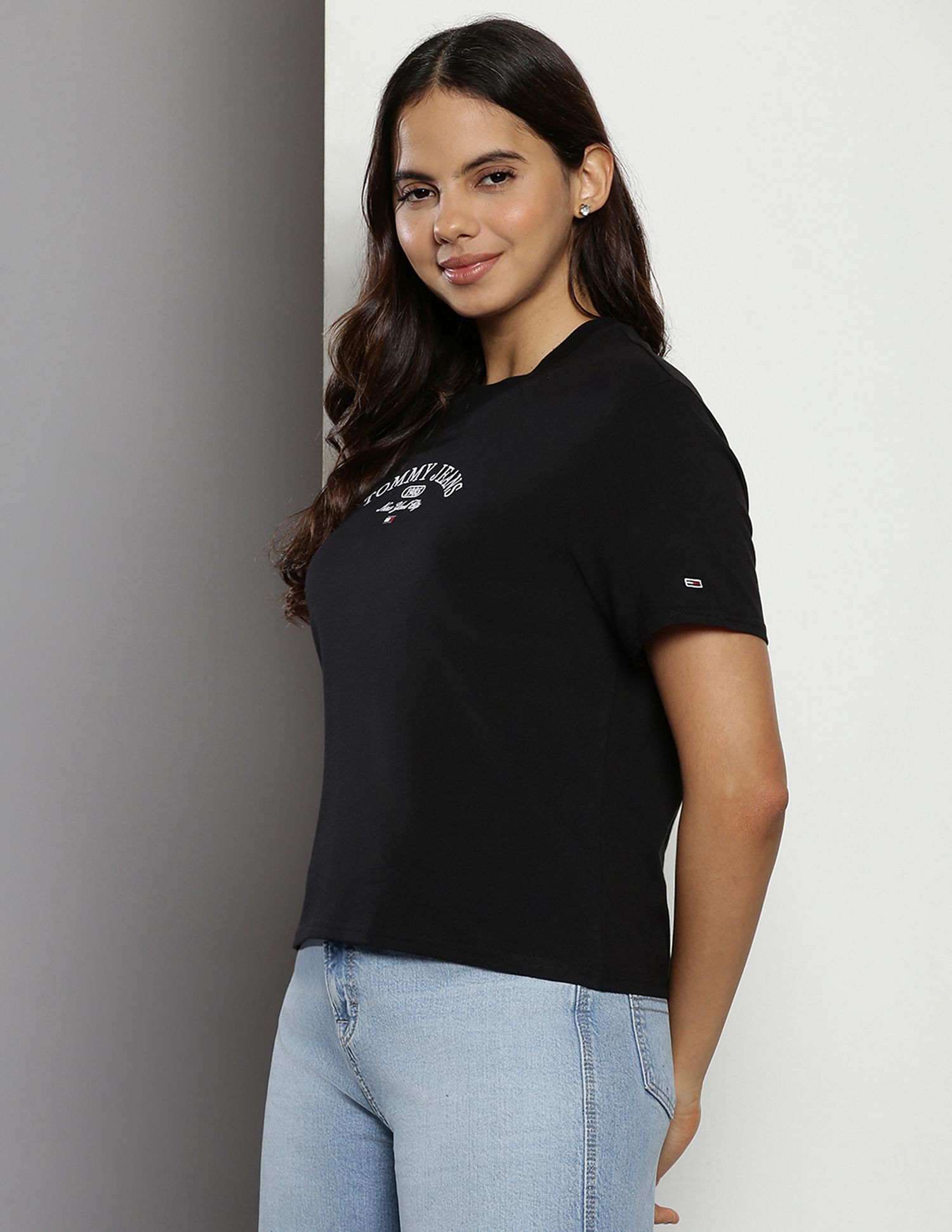 Tommy Hilfiger Luxe Embroidered Logo T-Shirt