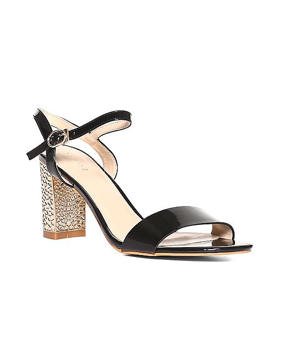 Square toe strappy sandals | Buy women heel sandals online in Lagos