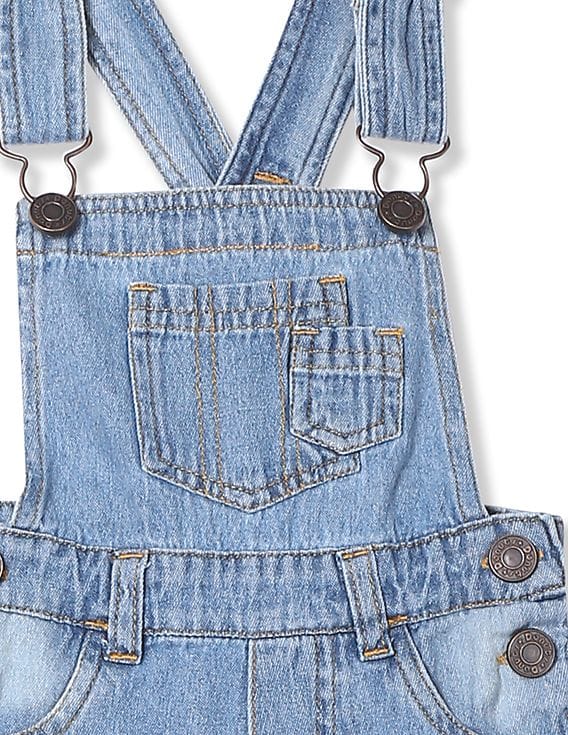 Buy Donuts Girls Lace Trim Denim 