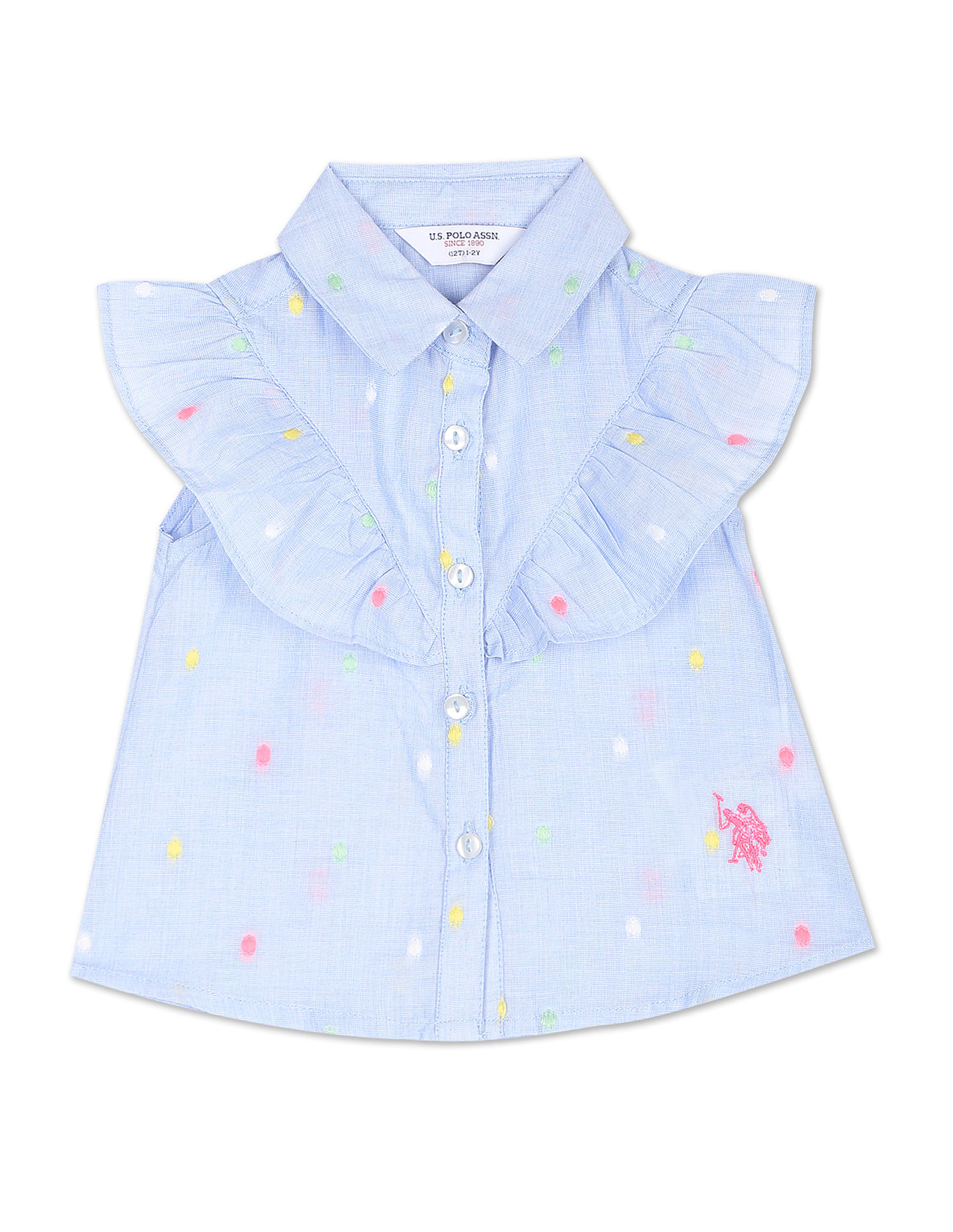 U.S. Polo Assn. Kids Sleeveless Cotton Top