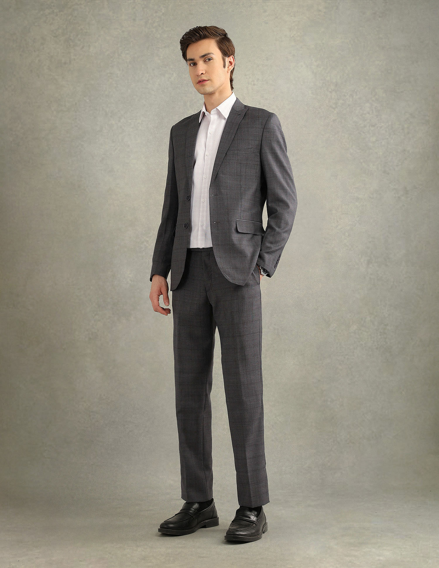 Arrow Checked Tailored Fit Suit
