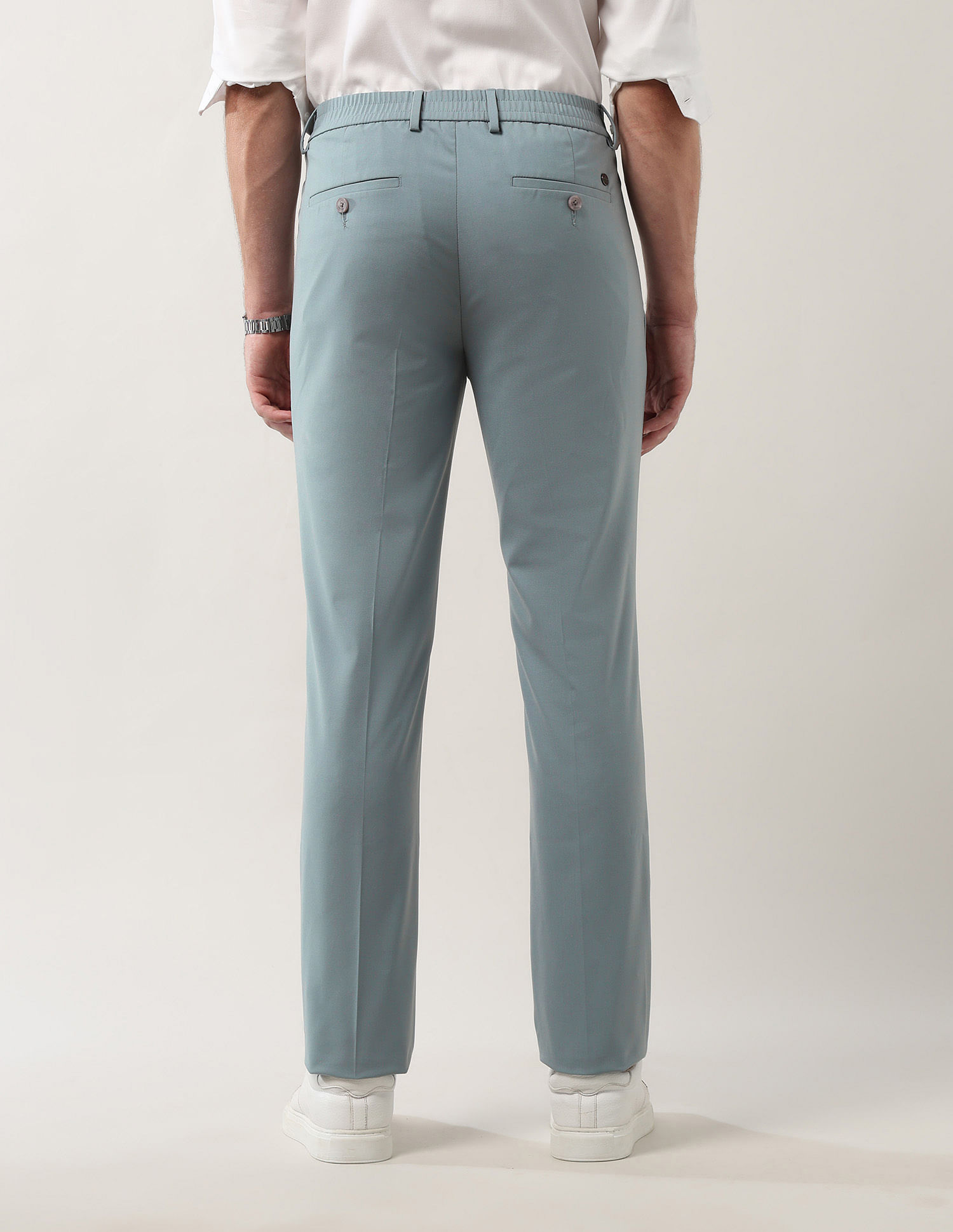 Arrow Newyork Slim Fit Bi-Stretch Trousers