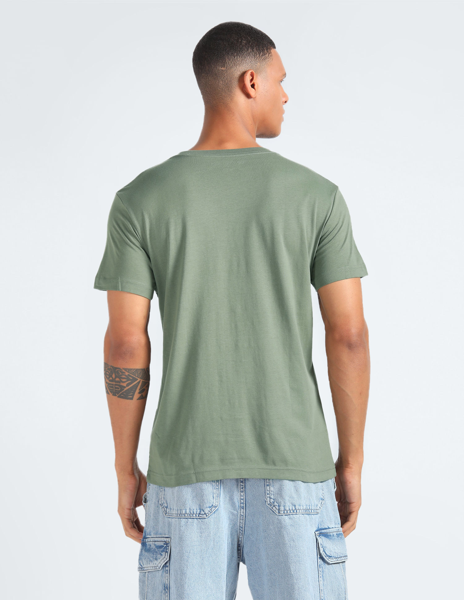 Buy Calvin Klein Jeans Regenrative Cotton Monologo T-Shirt