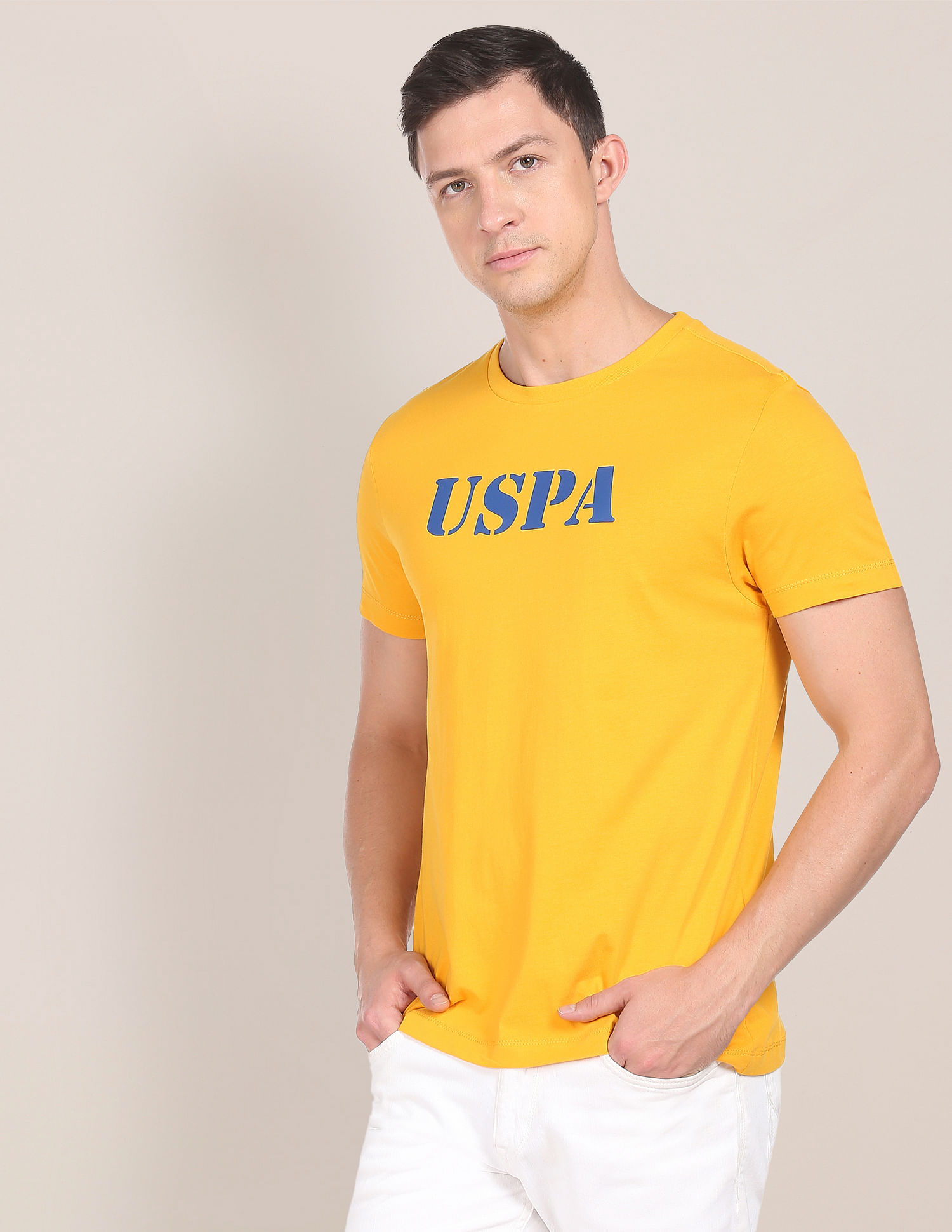 U.S. Polo Assn. Contrast Logo T-Shirt