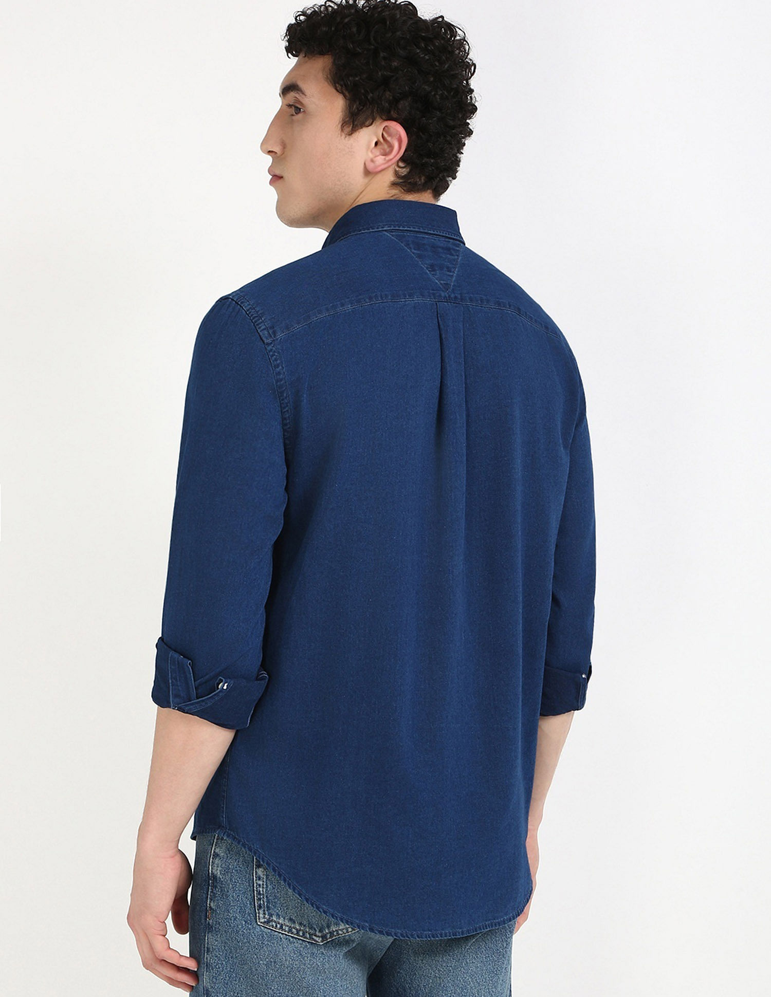Tommy Hilfiger Solid Regular Fit Twill Woven Shirt