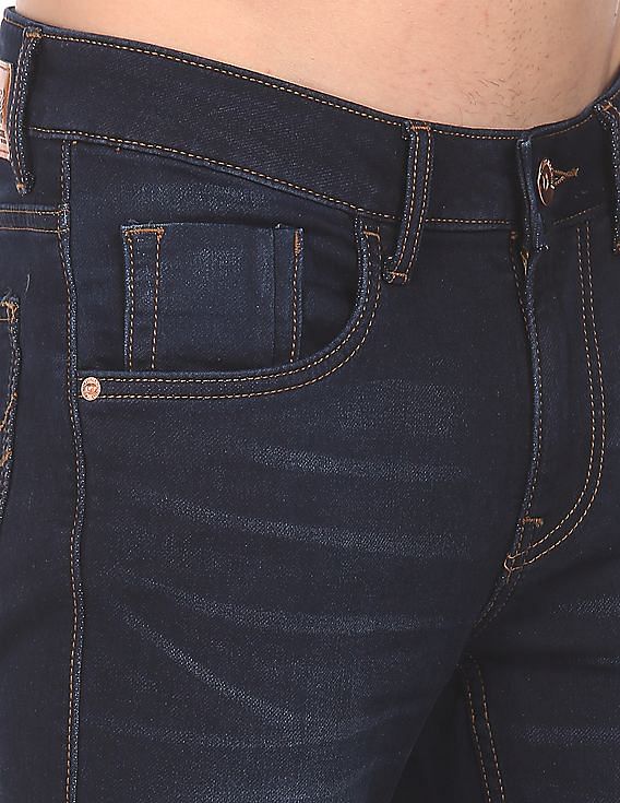 Flying Machine Jackson Skinny Fit Mid Rise Jeans