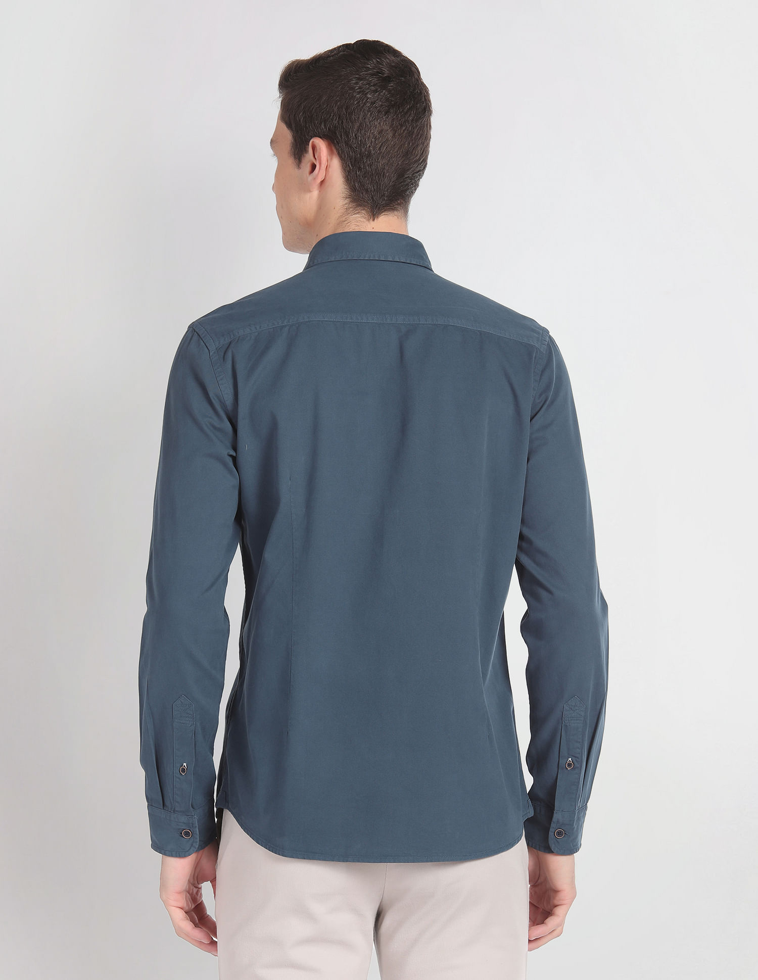 U.S. Polo Assn. Denim Co. Solid Slim Shirt