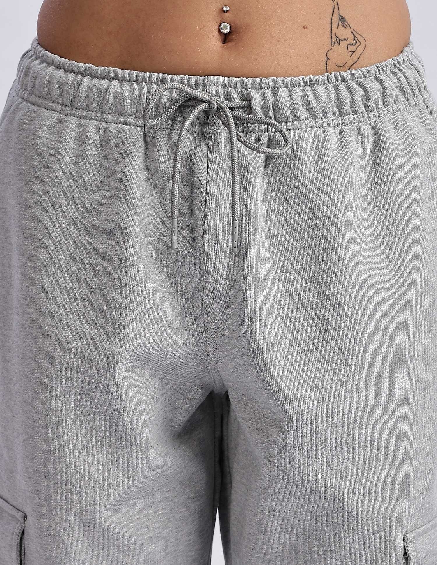 Calvin Klein Jeans Regular-Fit Heathered Mid Rise Joggers