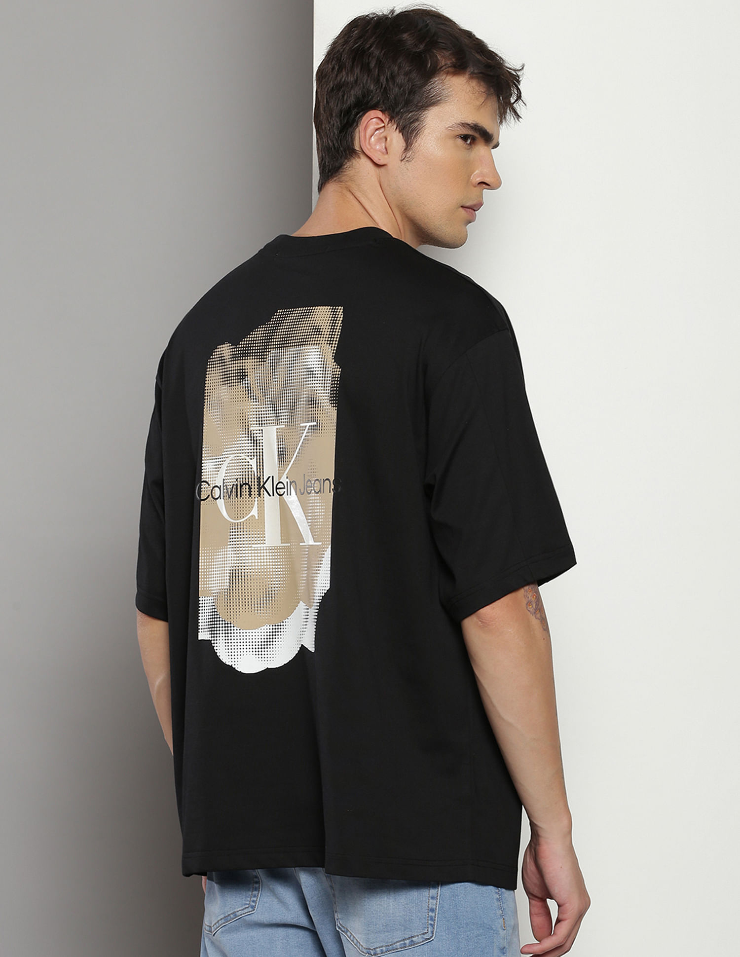 Calvin Klein Relaxed Fit Rear Print T-Shirt