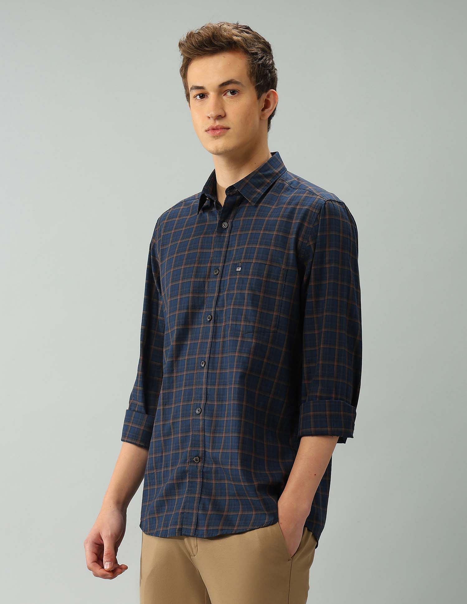 Arrow Sport Regular Fit Gun Club Checked Shirt