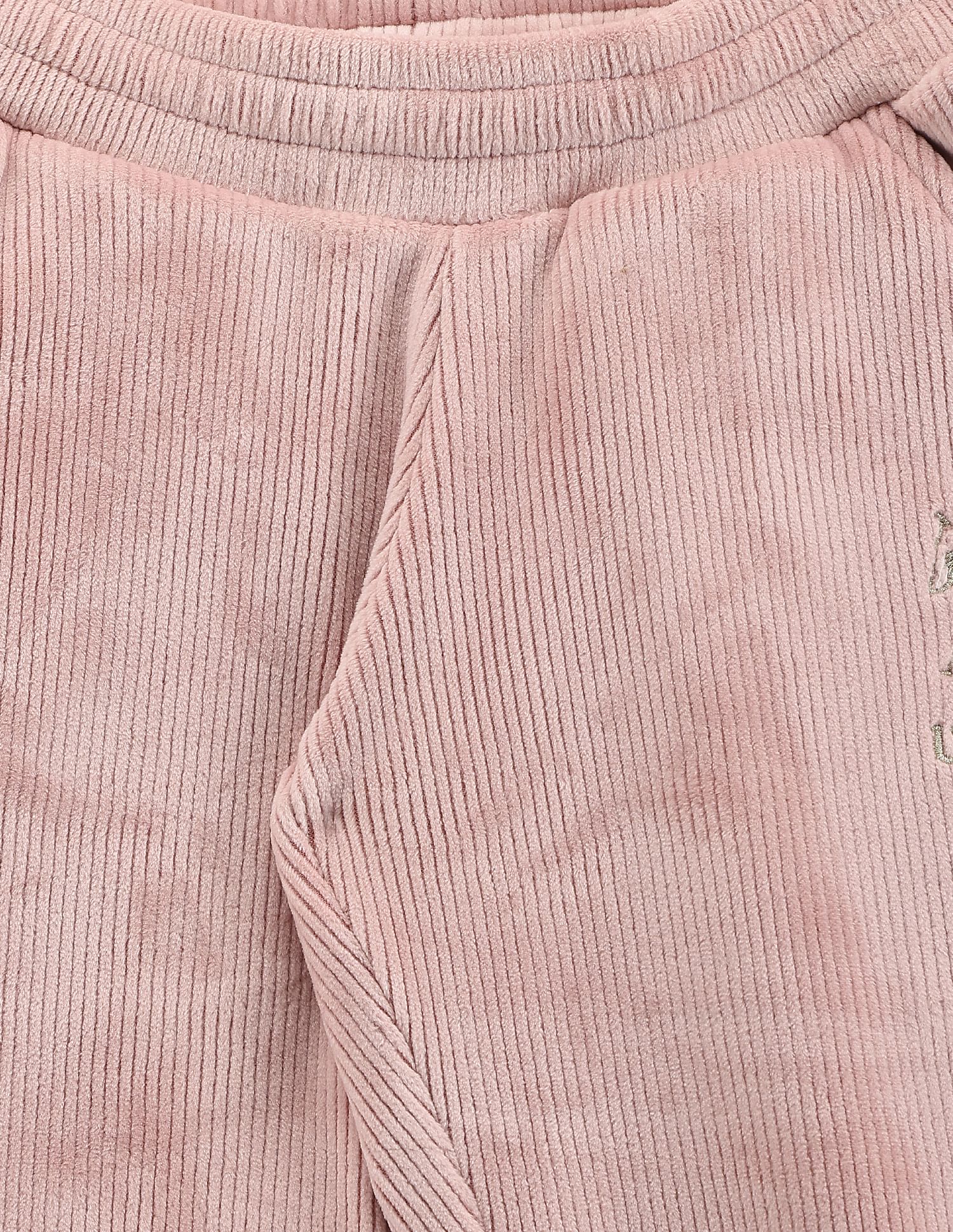 U.S. Polo Assn. Kids Girls Ribbed Track Pant
