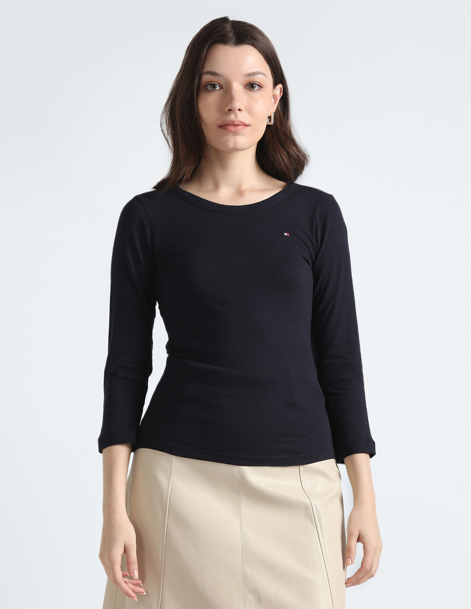 Tommy Hilfiger 1985 Slim Three-Quarter Sleeve T-Shirt