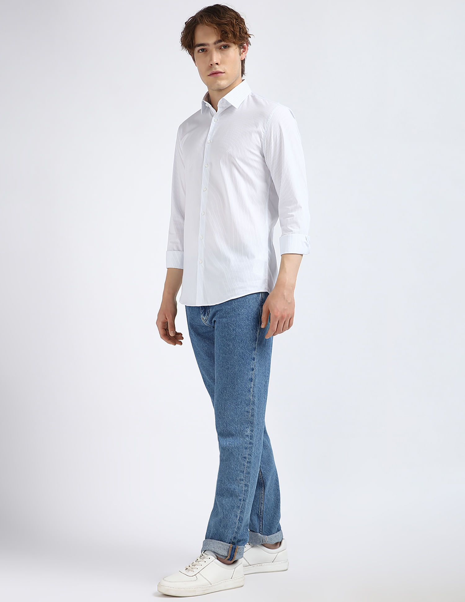 Calvin Klein Jeans Iron Pattern Slim Fit Shirt