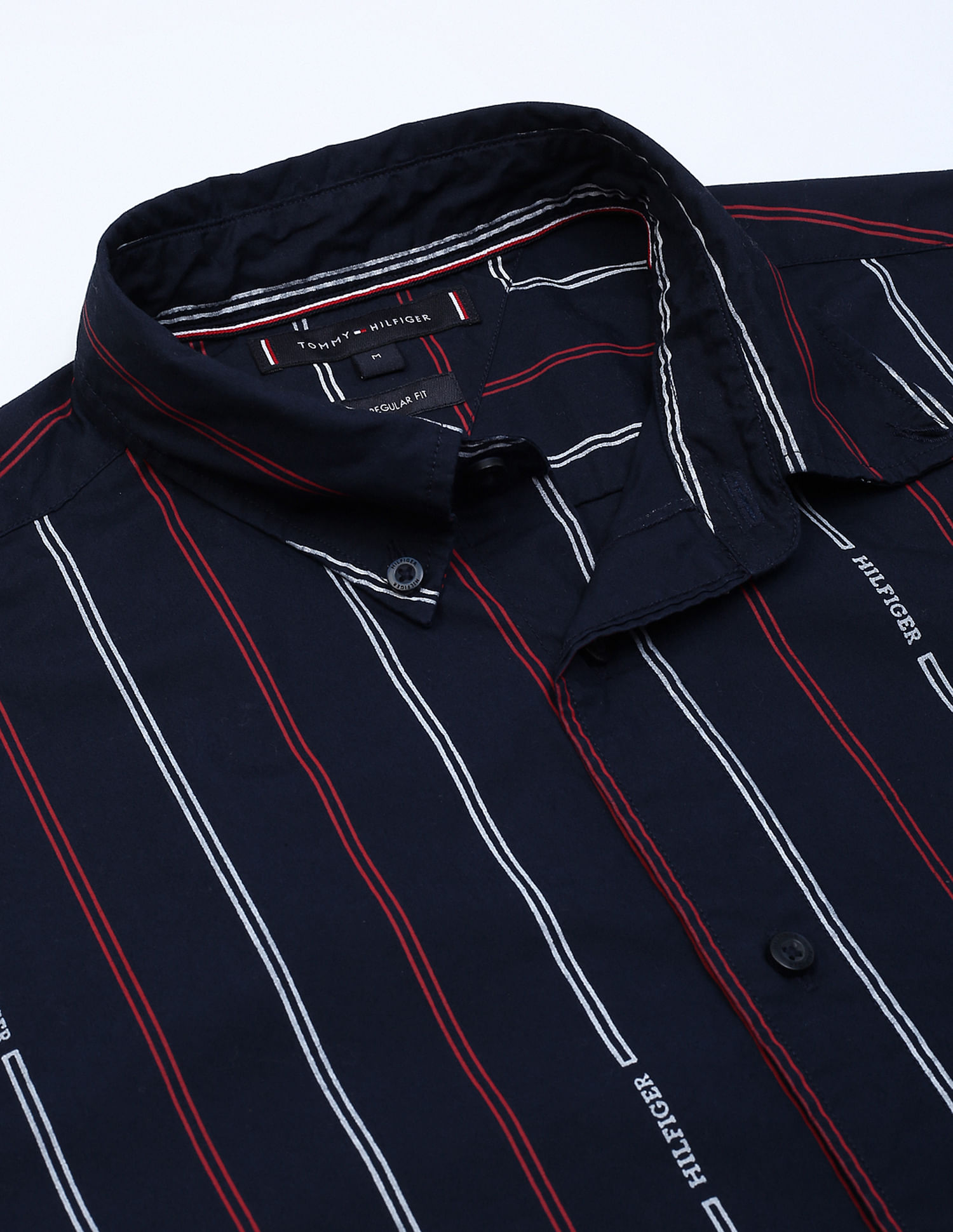 Tommy Hilfiger Double Stripe Cotton Shirt