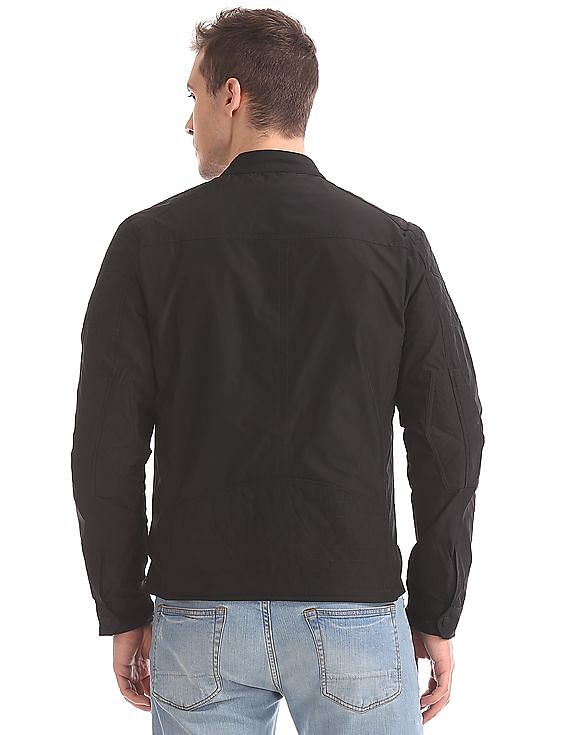 U.S. Polo Assn. Denim Co. Quilted Panel Solid Jacket