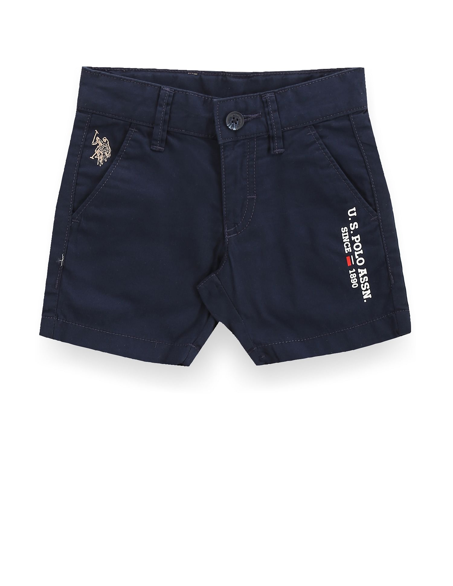 4 U.S. Polo Assn. Boys School Uniform Shorts Size 14 selling Navy Adj. Waistband