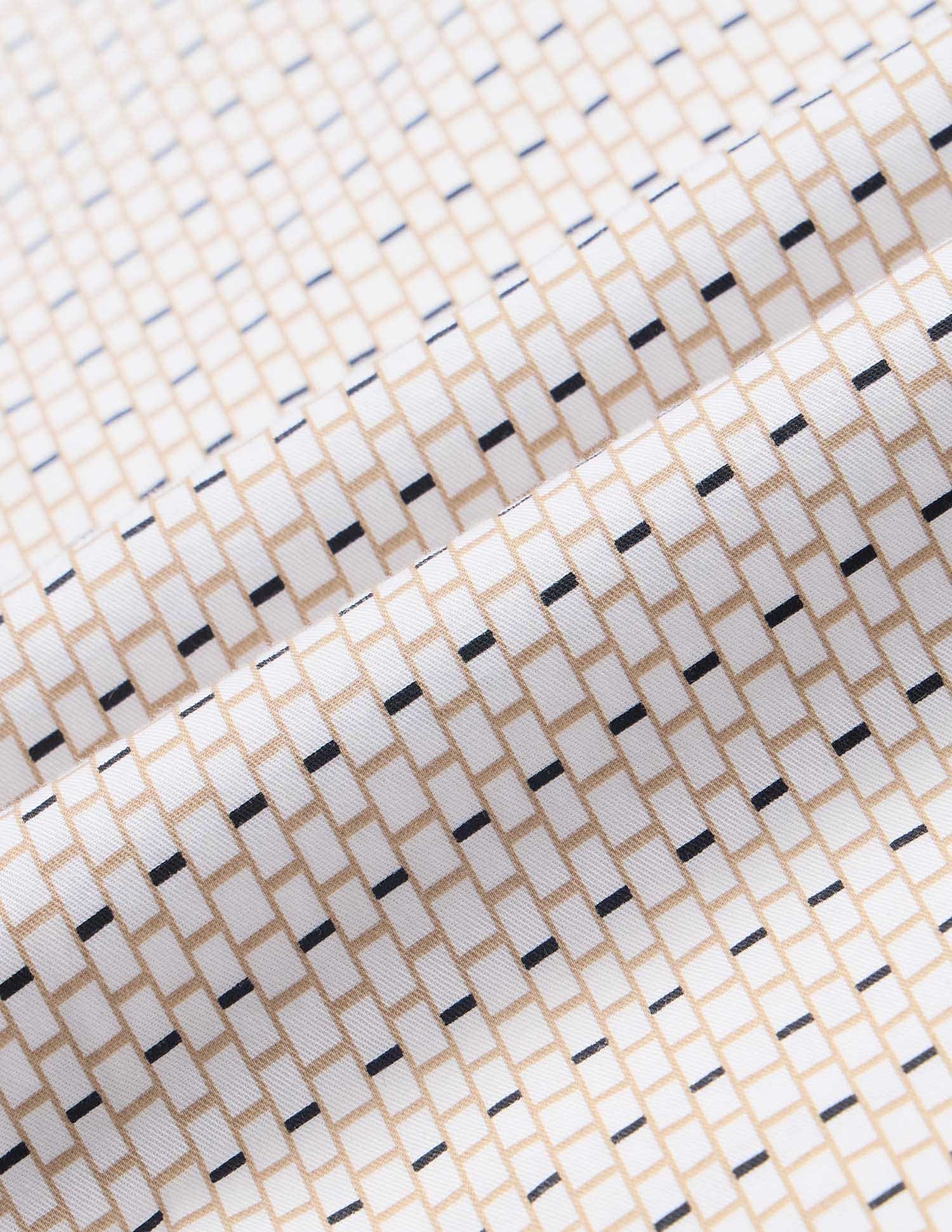 Arrow Sport Geometric Printed Printed Tailored Fit Shirt