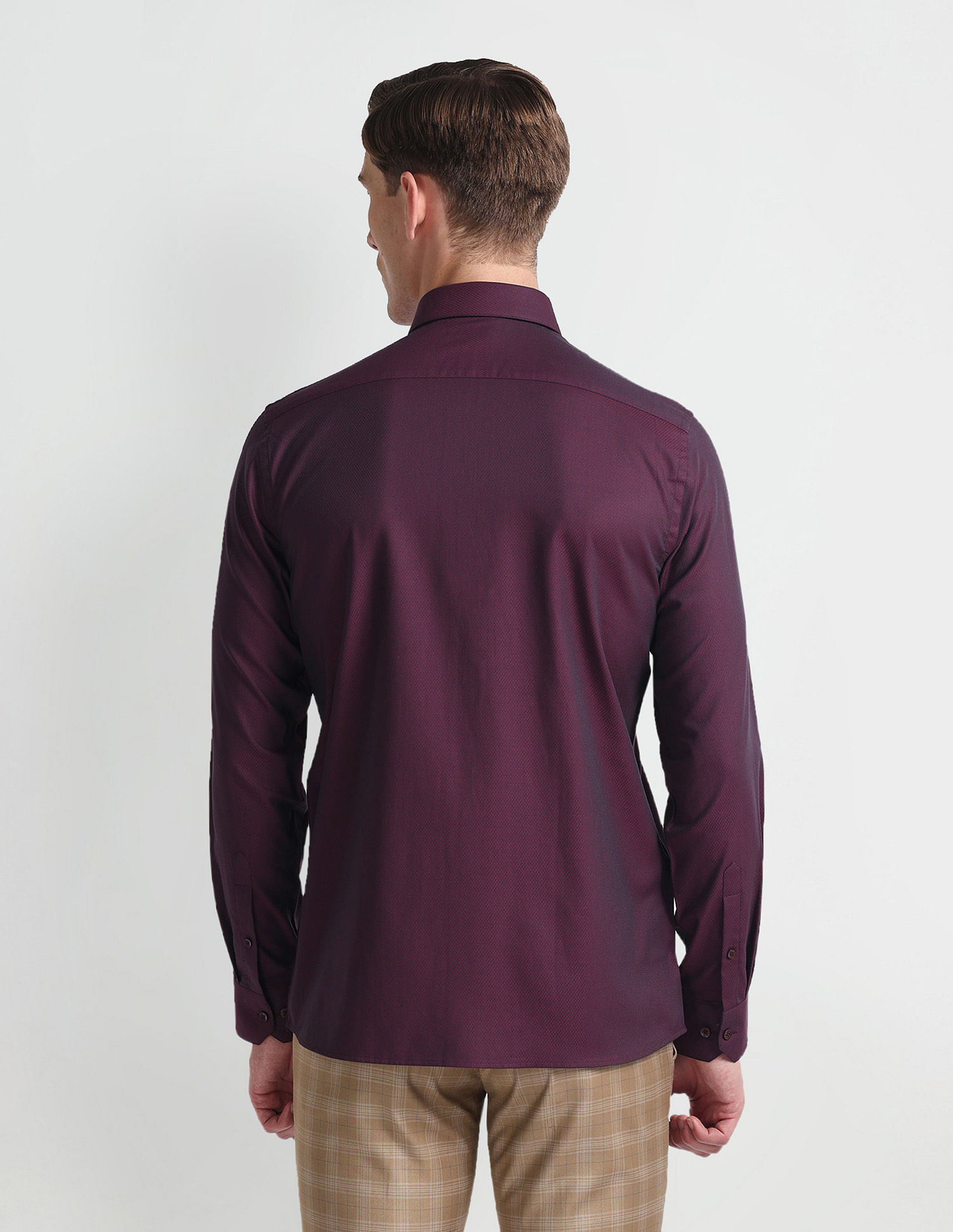 Arrow Manhattan Slim Fit Dobby Shirt