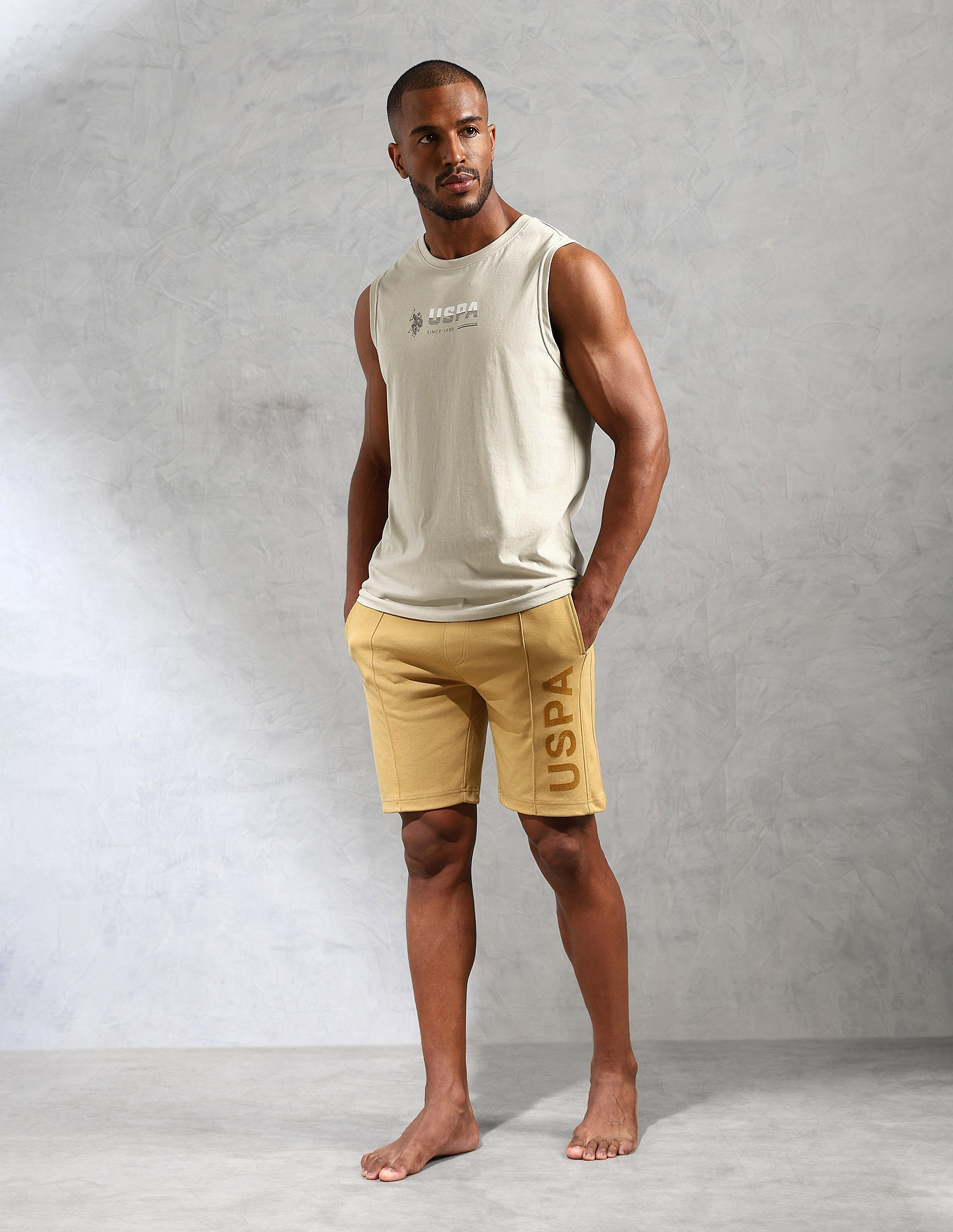 U.S. Polo Assn. Brand Print Comfort Fit OEV06 Vest - Pack Of 1