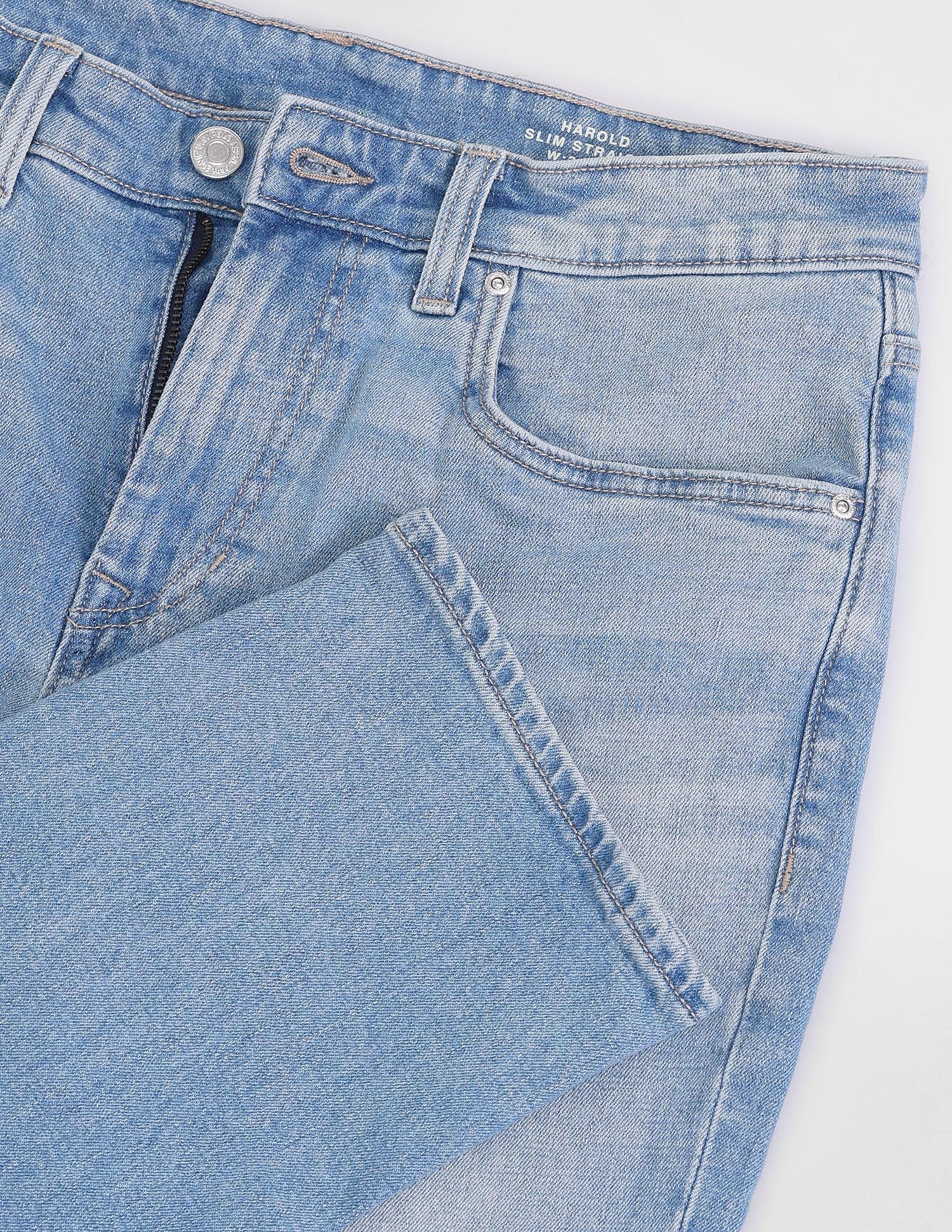 U.S. Polo Assn. Denim Co. Brandon Slim Tapered Fit Blue Jeans