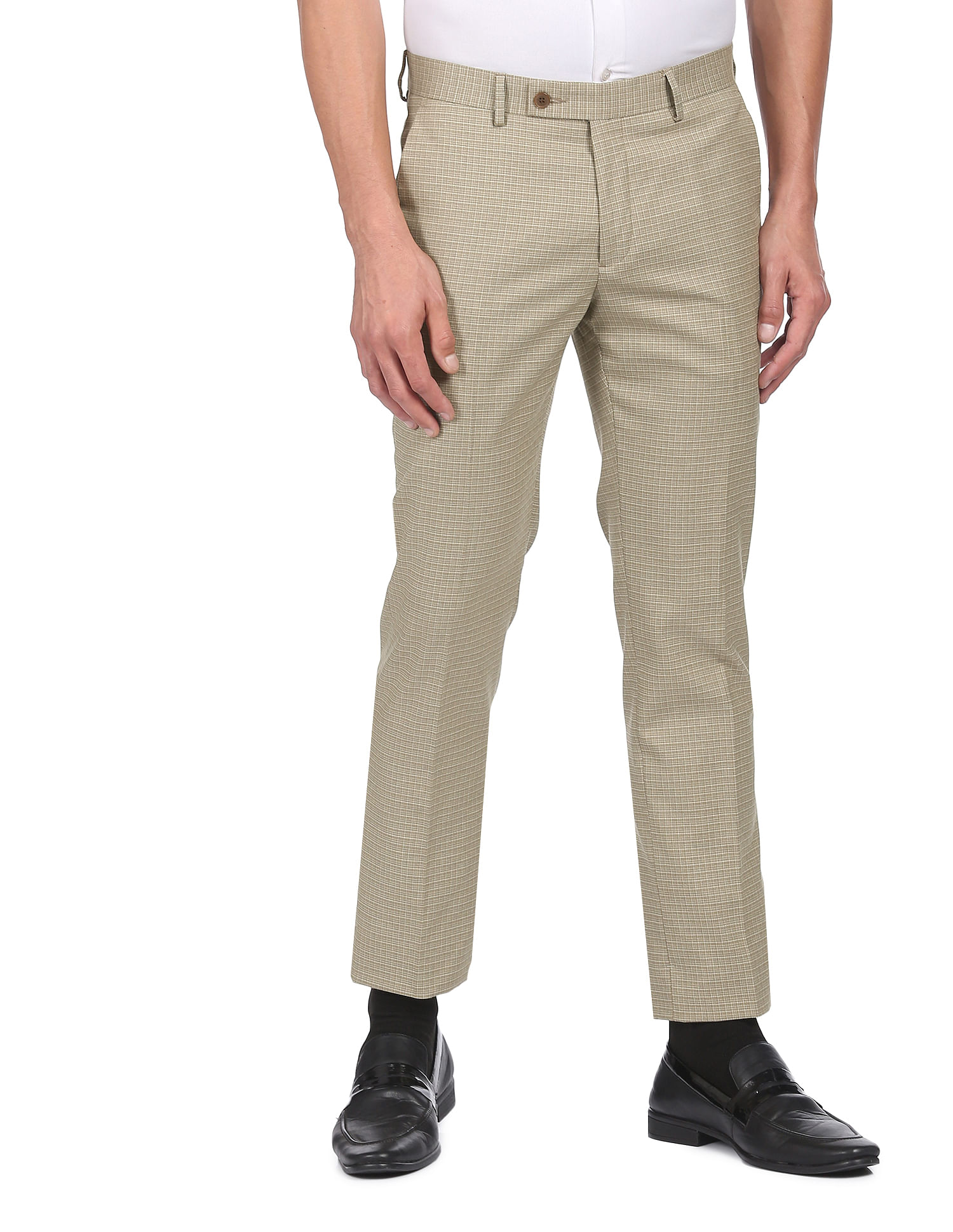 ARROW Auto Flex Regular Fit Men Grey Trousers - Buy ARROW Auto Flex Regular  Fit Men Grey Trousers Online at Best Prices in India | Flipkart.com