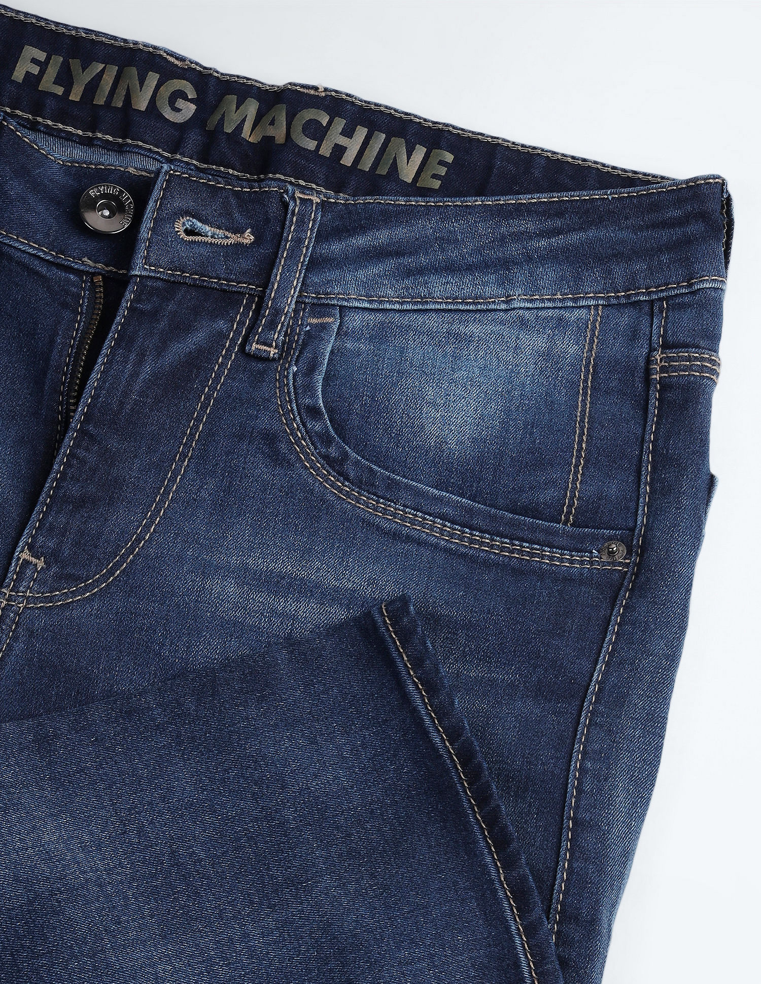 Flying Machine Mid Rise Morrison Skinny Fit Jeans