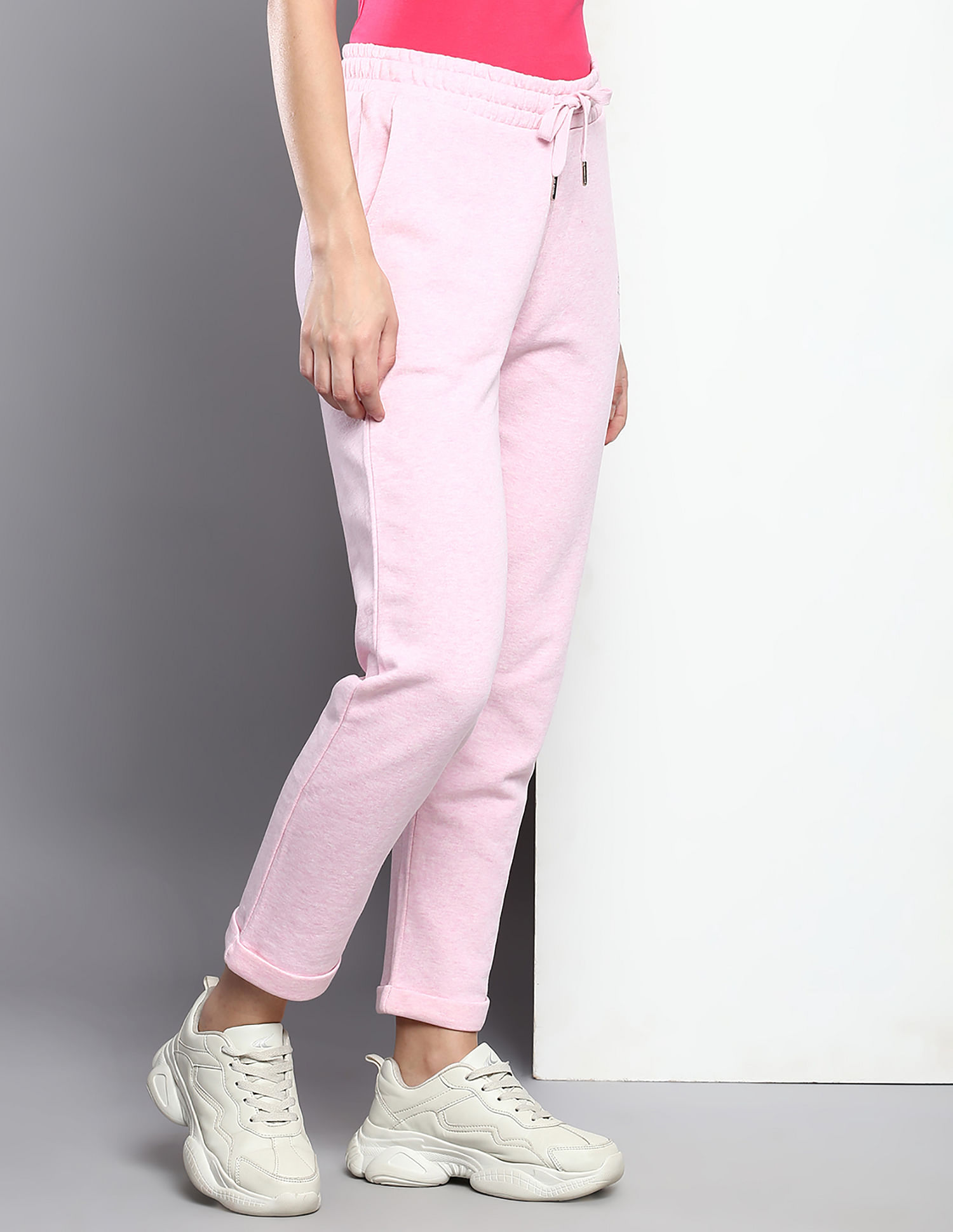 Buy Pink Track Pants for Women by TOMMY HILFIGER Online