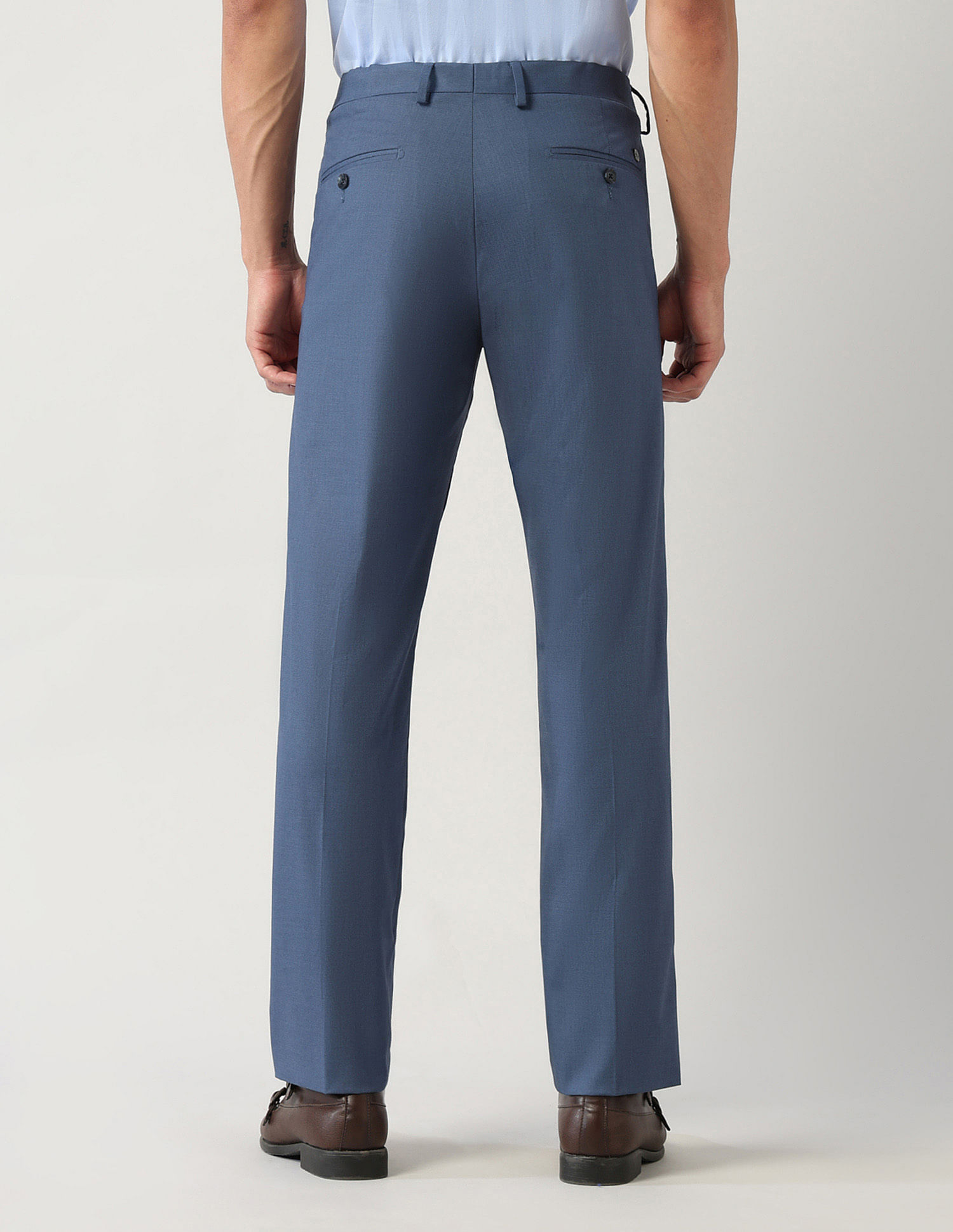 Arrow Regular Fit Regular Autoflex Trousers