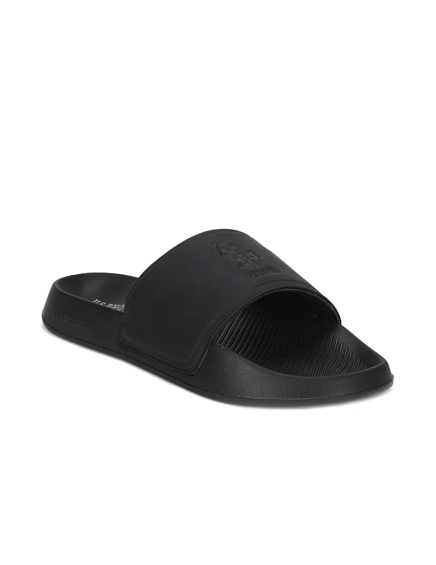 U.S. Polo Assn. Men Debossed Monogram Specter 5.0 Slides