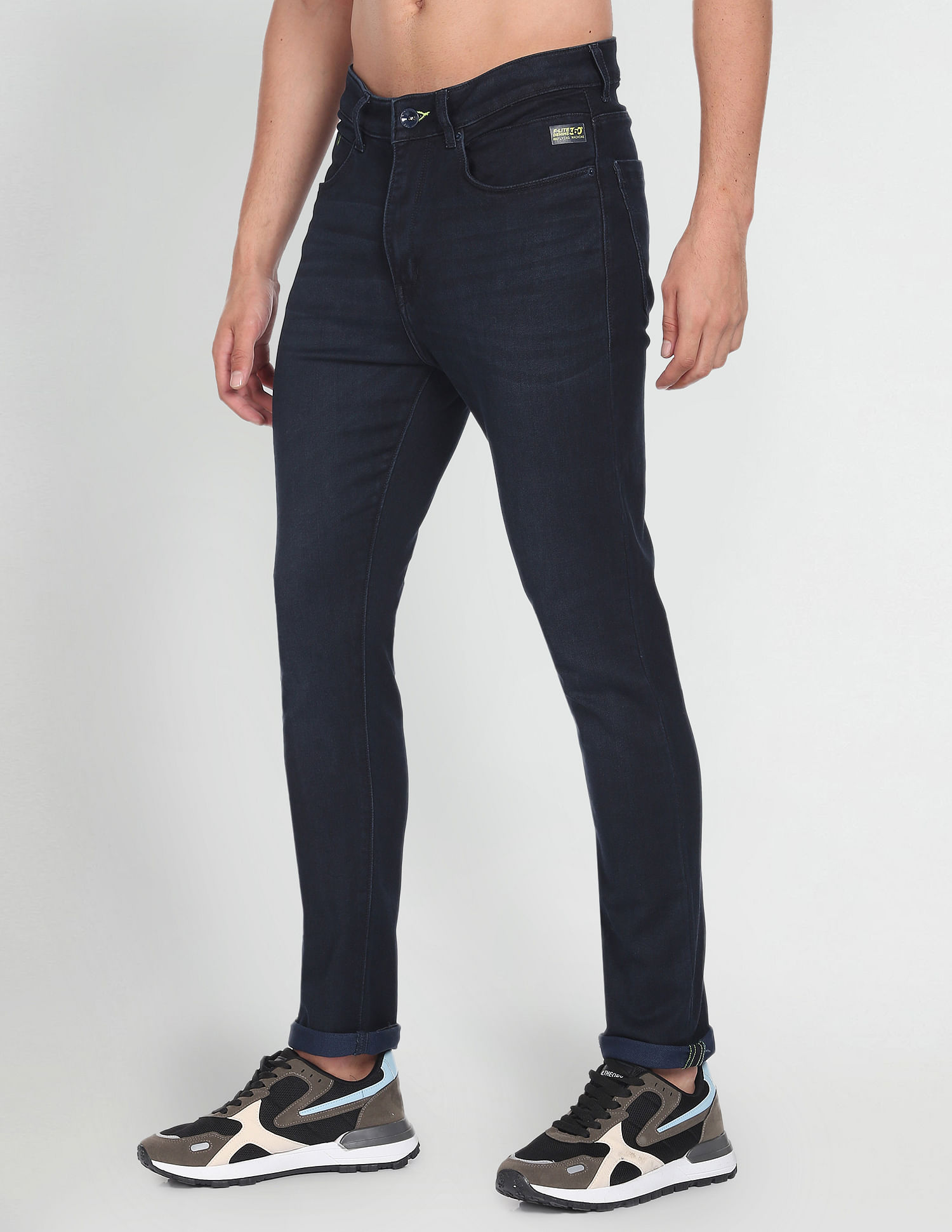 Flying Machine Billy Jogger Fit Washed F-Lite Jeans
