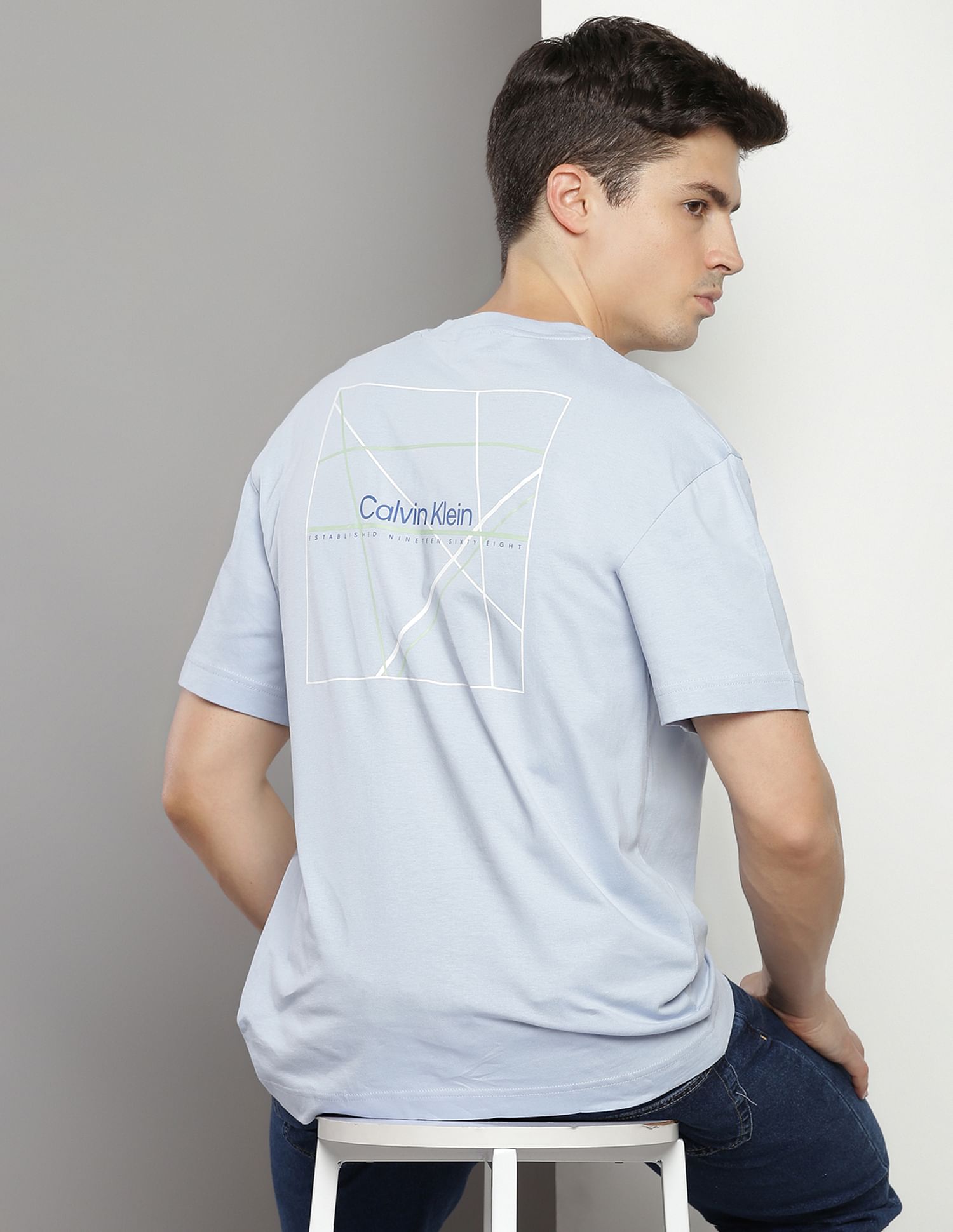 Calvin Klein Linear Back Graphic T-Shirt
