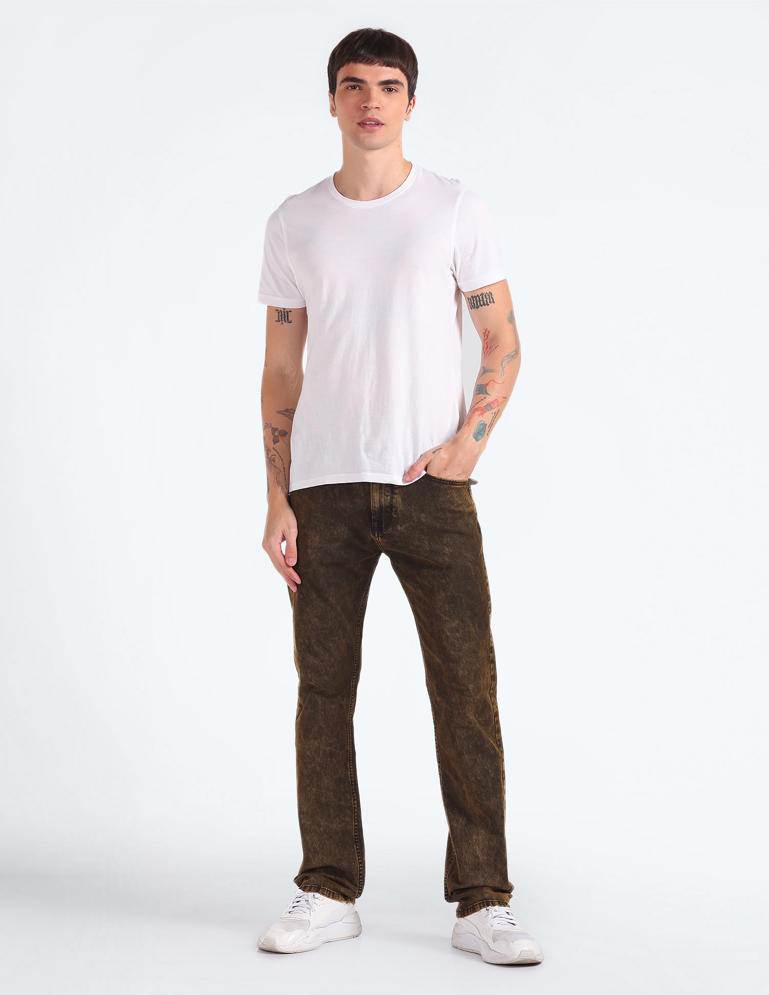 Flying Machine F-Jango Straight Fit Classic Vintage Jeans