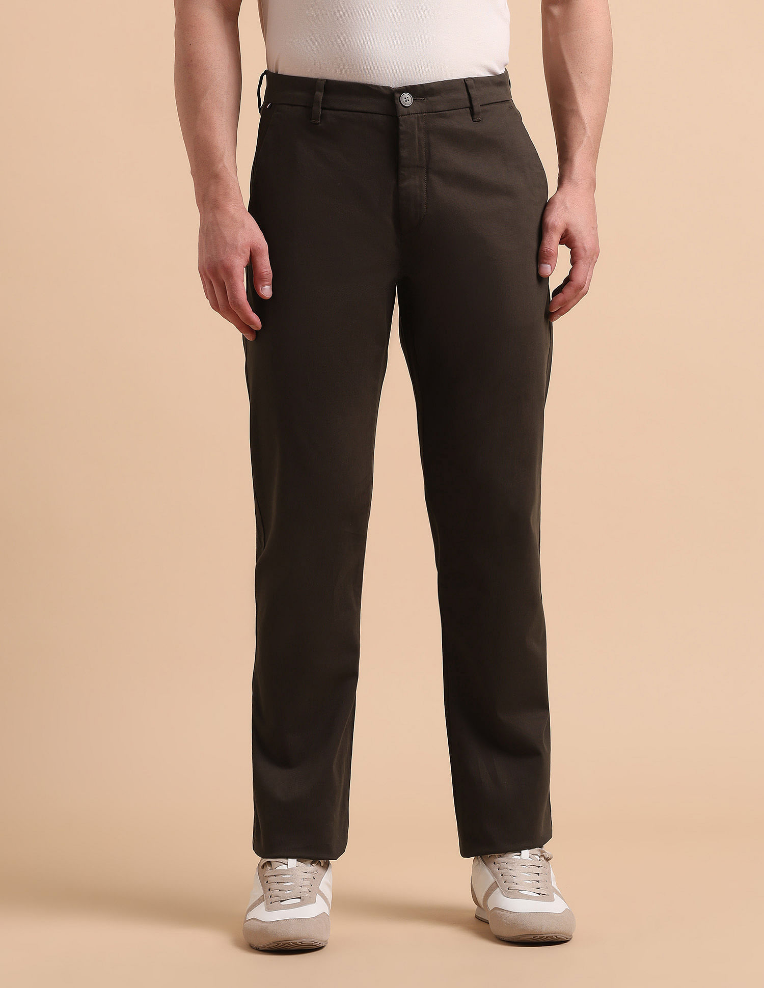 U.S. Polo Assn. Satin Slim Fit Trousers