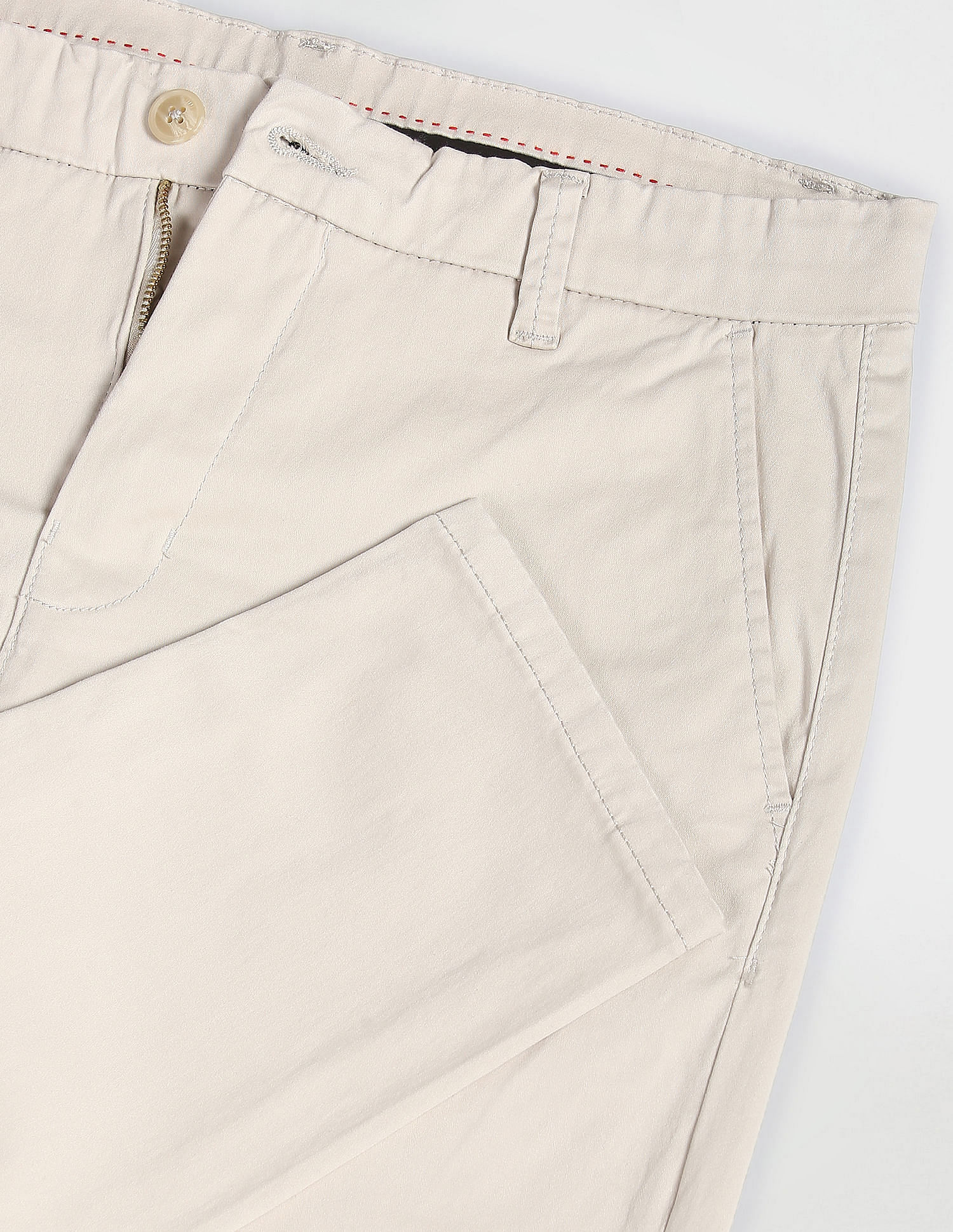 Flying Machine Mid Rise Slim Tapered Trousers