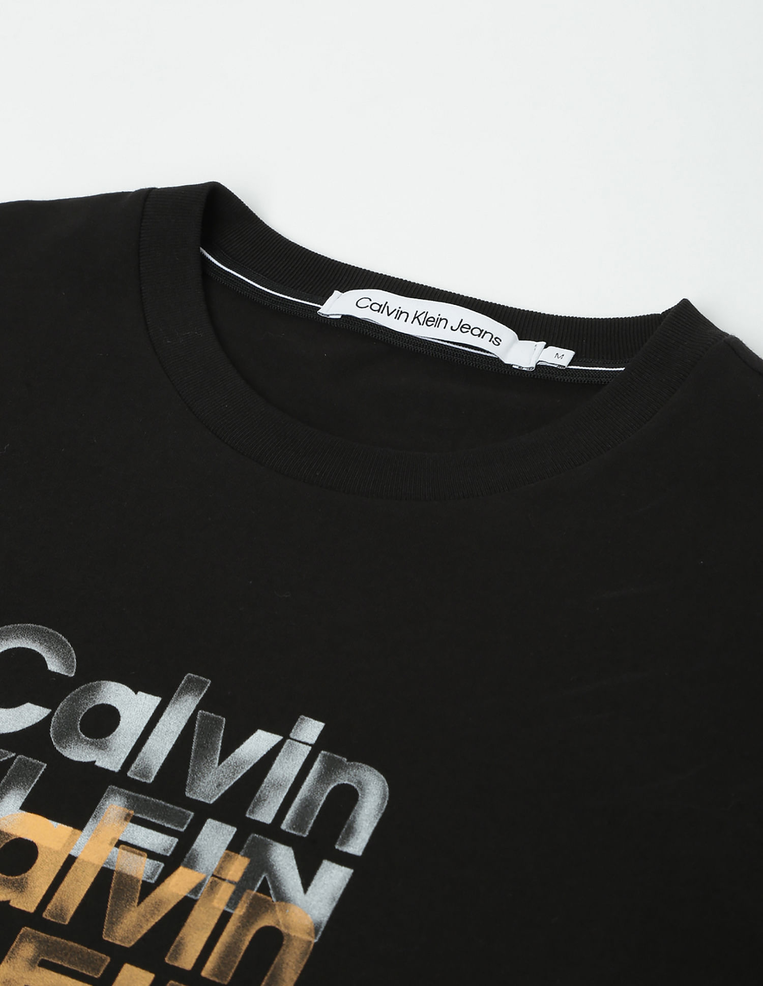 Calvin Klein Organic Cotton Repeat Logo T-Shirt