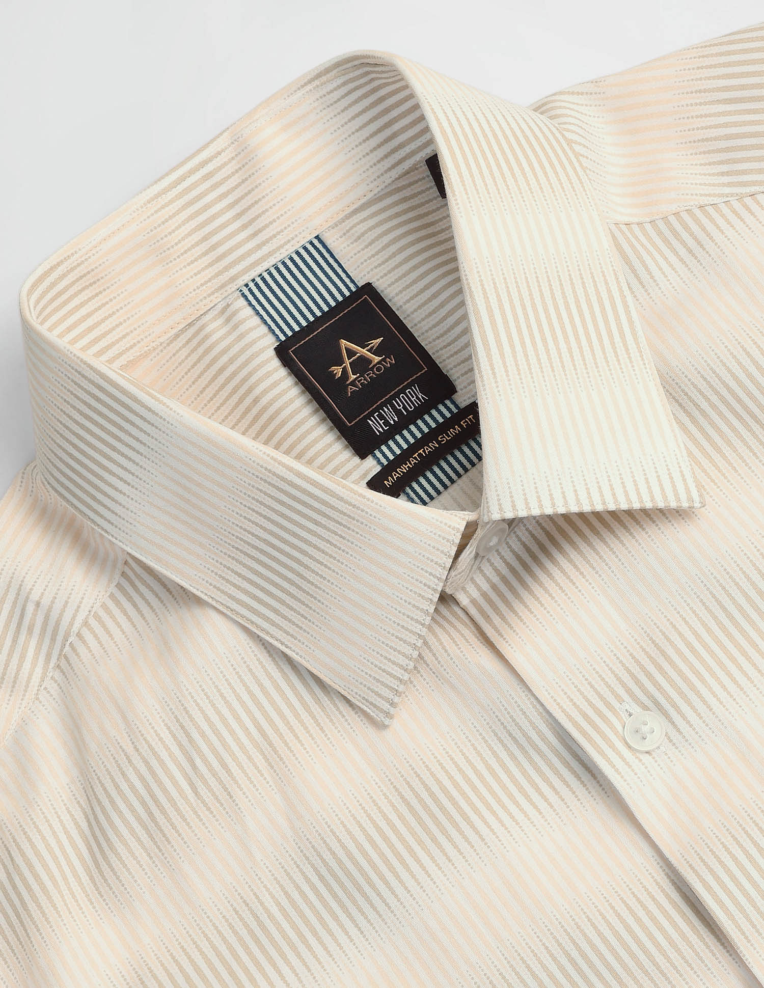 Arrow Newyork Manhattan Slim Fit Twill Shirt