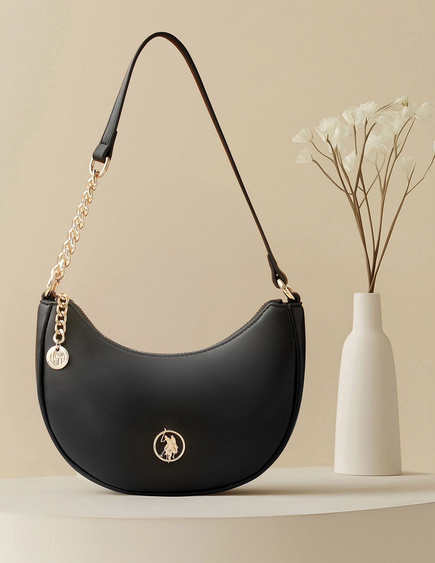 U.S. Polo Assn. Miranda Textured Shoulder Bag