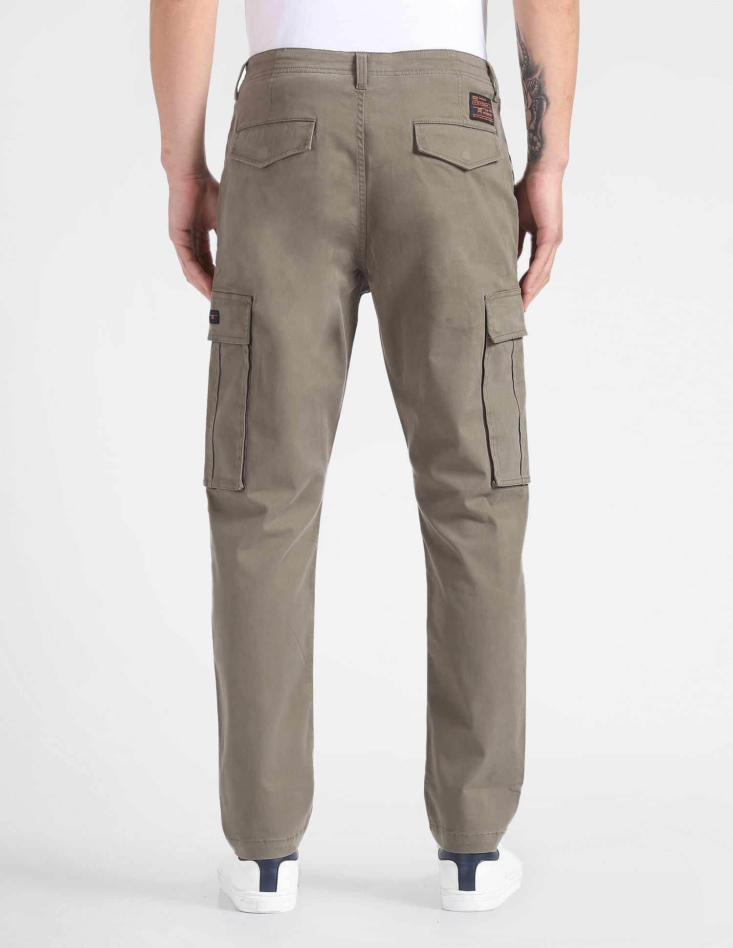 Flying Machine Solid Cargo Trousers