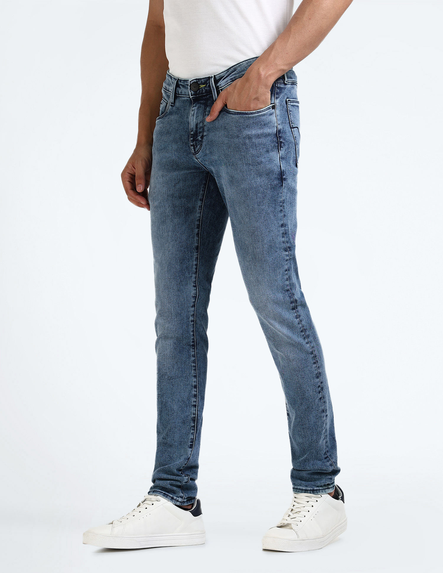 Flying Machine Jackson Super Skinny Fit Low Rise Jeans
