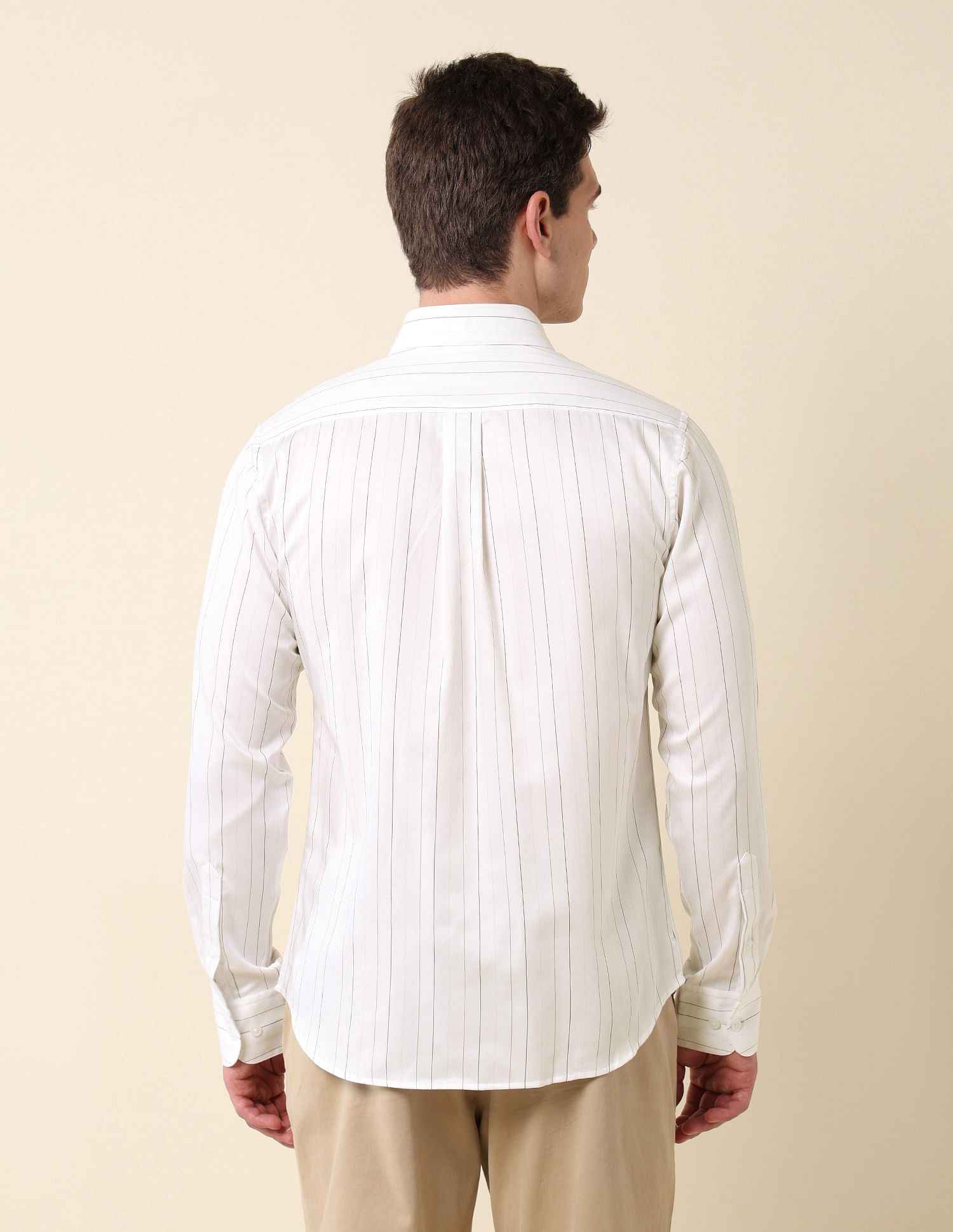 U.S. Polo Assn. Vertical Striped Pure Cotton Shirt