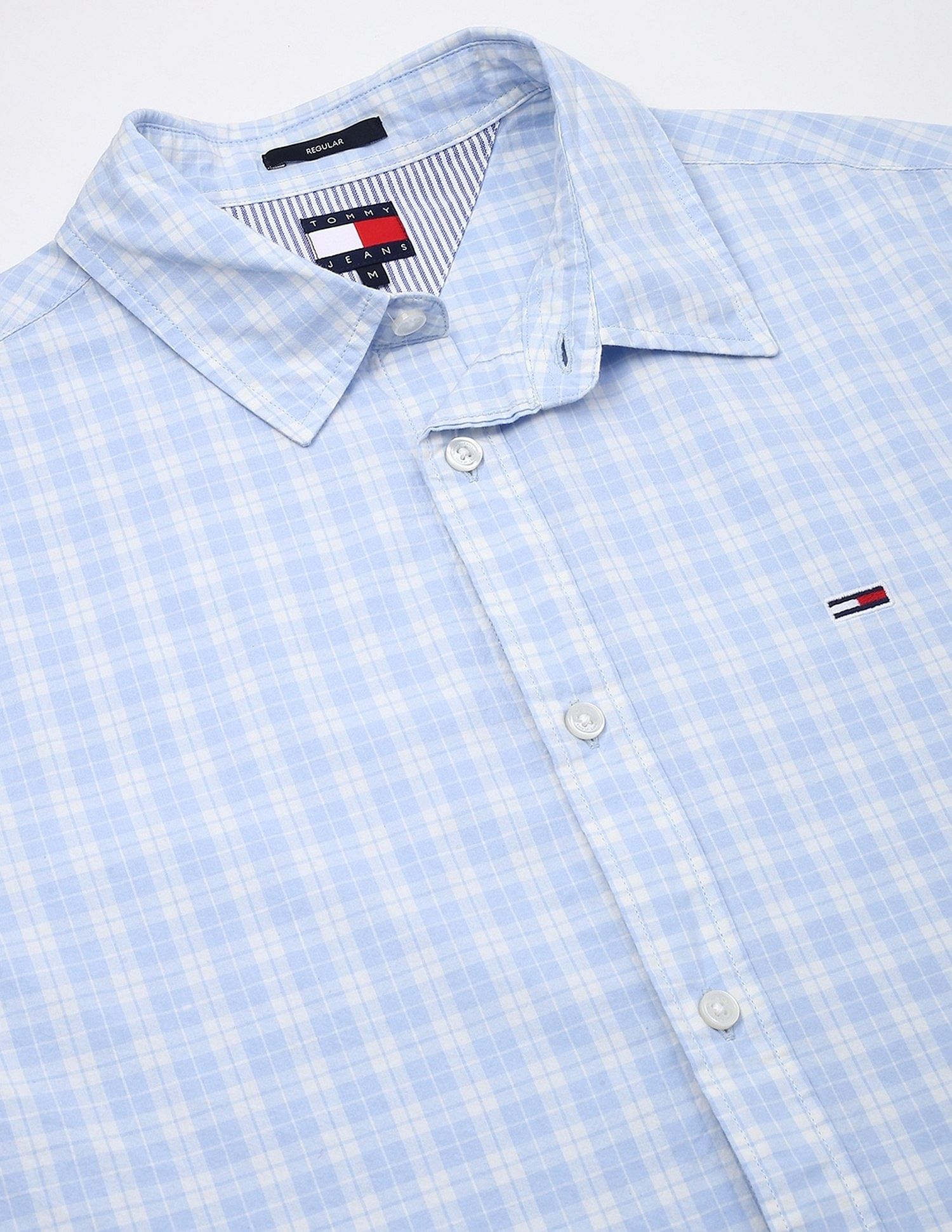 Tommy Hilfiger Checks Regular-Fit Woven Shirt