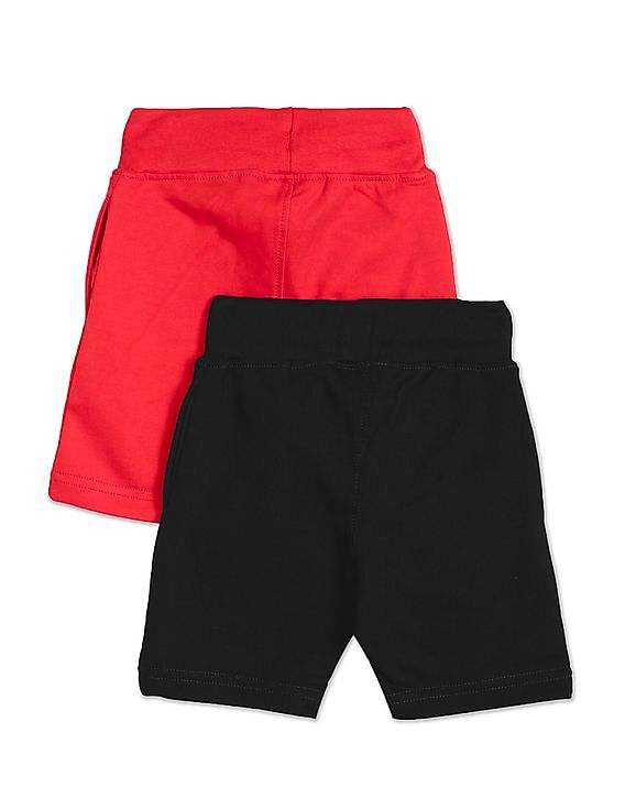 U.S. Polo Assn. Kids Boys Assorted Elasticized Waist Shorts - Pack Of 2