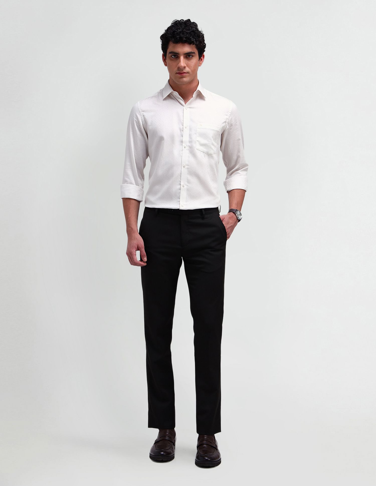 Arrow Liberty Classic Micro Checked Shirt
