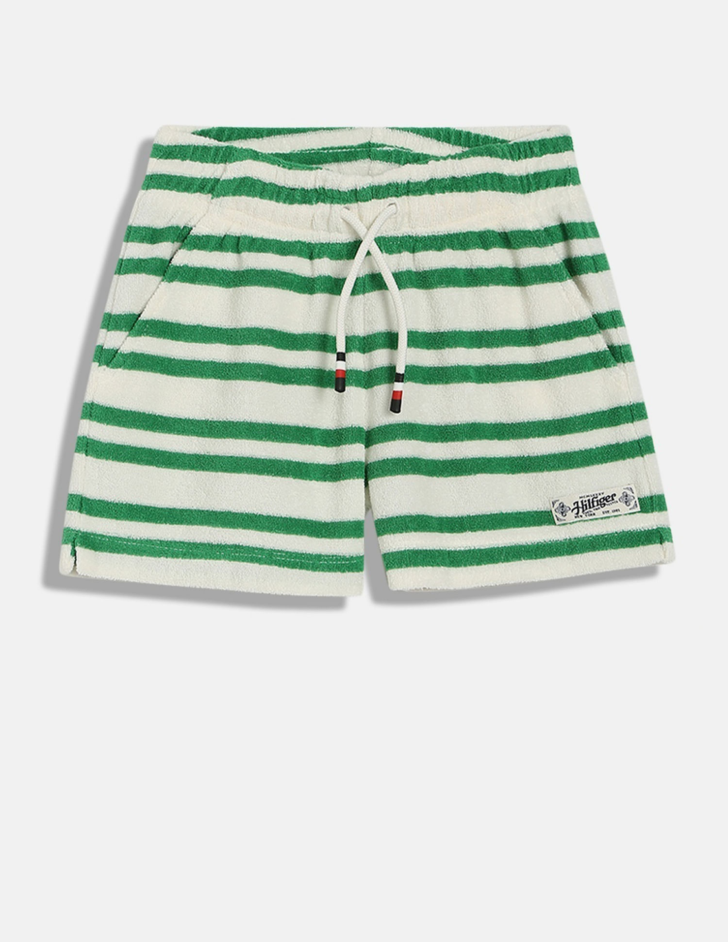Tommy Hilfiger Kids Boys Striped Regular-Fit Cotton Shorts