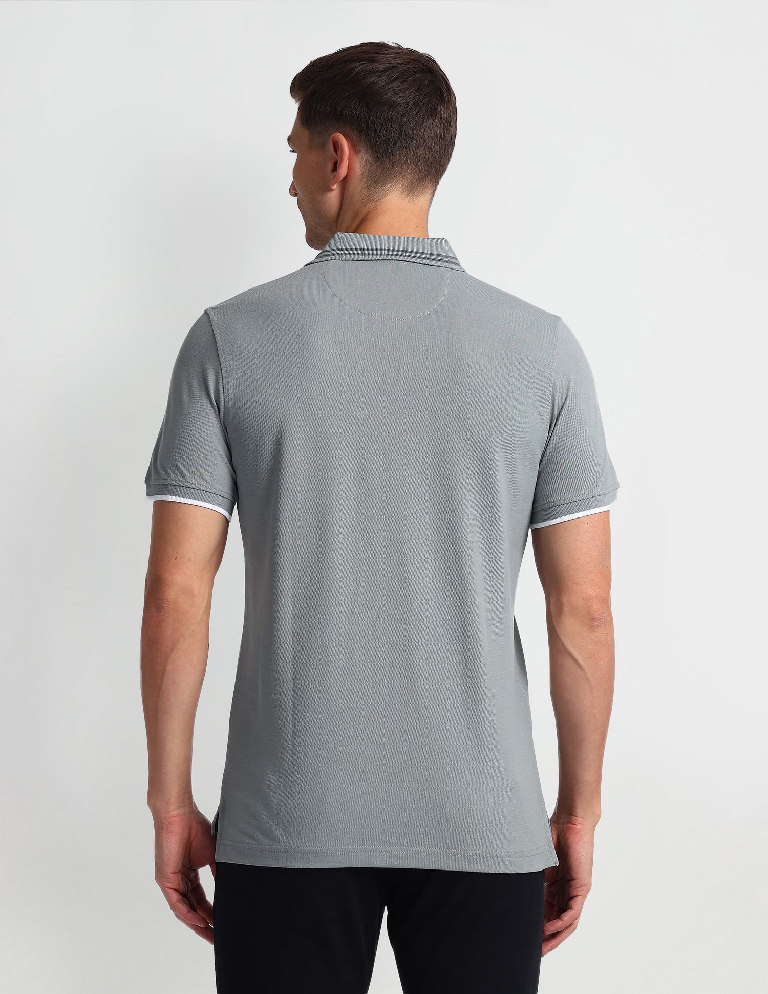 Arrow Sport Regular Fit Solid Polo Shirt