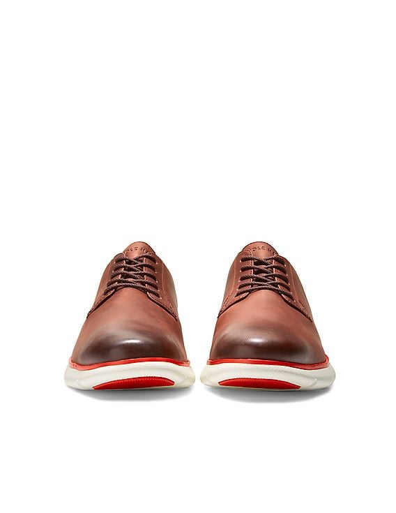 Buy Cole Haan Men Tan Zerogrand Omni Postman Oxford Sneakers 