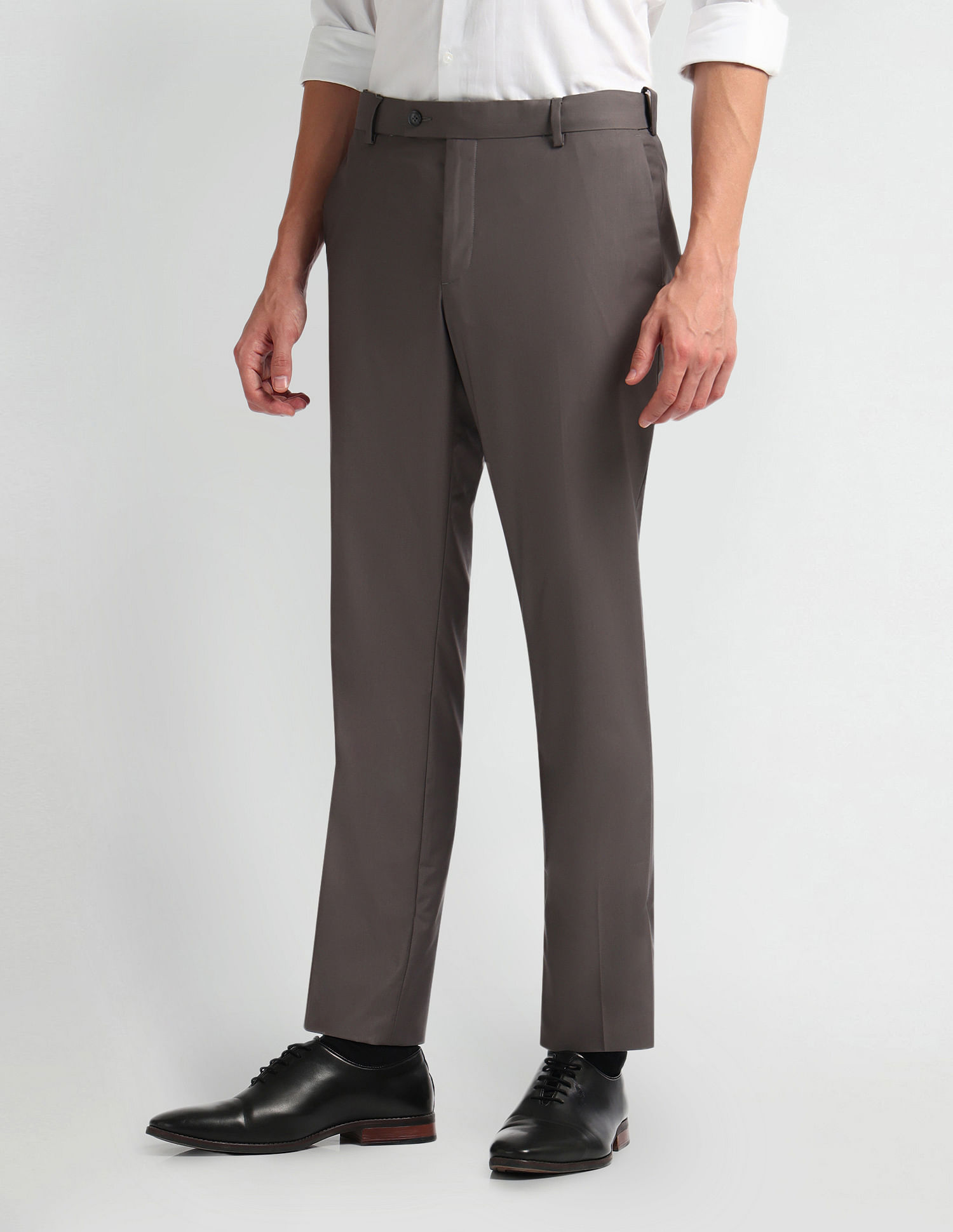 Arrow Slim Fit Autoflex Trousers